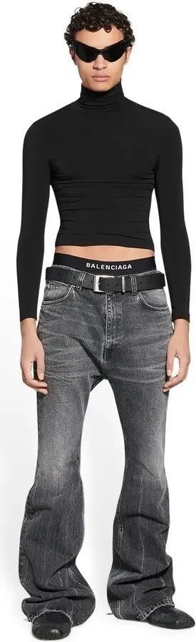 Balenciaga o1la1rc1a0226 Size: OS / Flared Pants In BlackB Size US 30 / EU 46 - 1 Preview