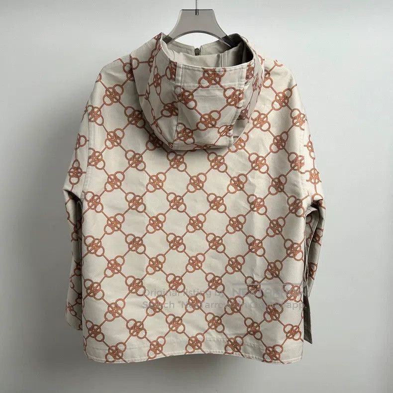 Hermes Hermes Full Indian lock totem coat Size XXS / US 00 / IT 34 - 2 Thumbnail