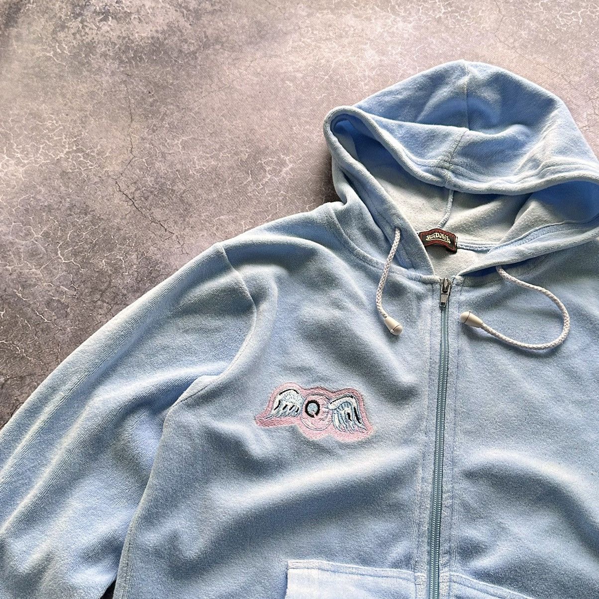 Ed Hardy Vintage Von Dutch Eye Y2K Zip Hoodie Crewneck Sweatshirt Size M / US 6-8 / IT 42-44 - 7 Thumbnail