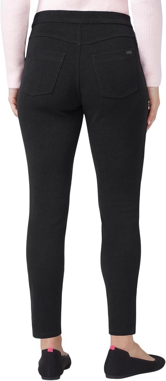 Other HUE U24267 Butter Twill Jean Style Legging Black ( XS ) Size 24" / US 00 / IT 34 - 2 Thumbnail