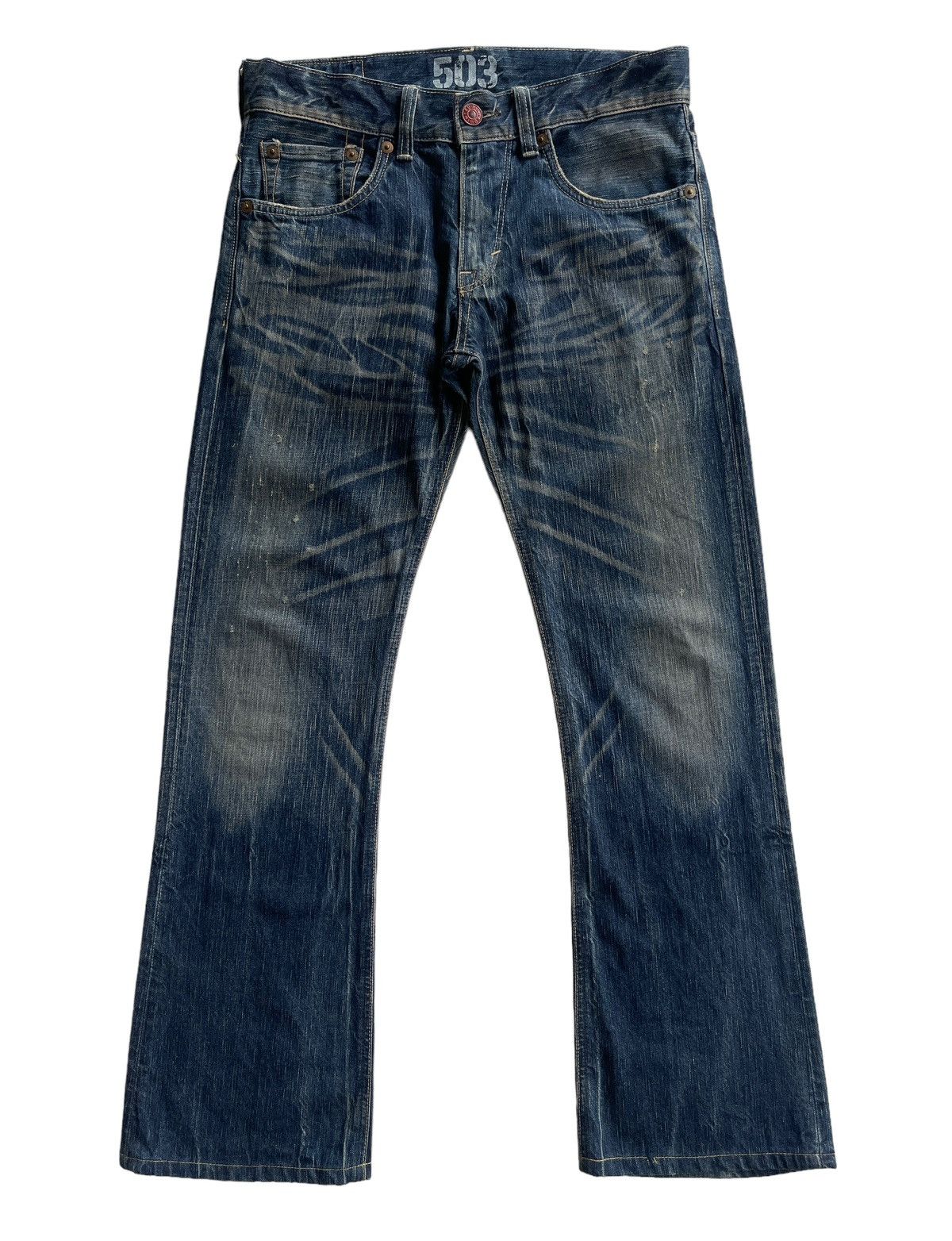 Edwin Vintage Edwin 503 Flare Denim Size US 32 / EU 48 - 1 Thumbnail