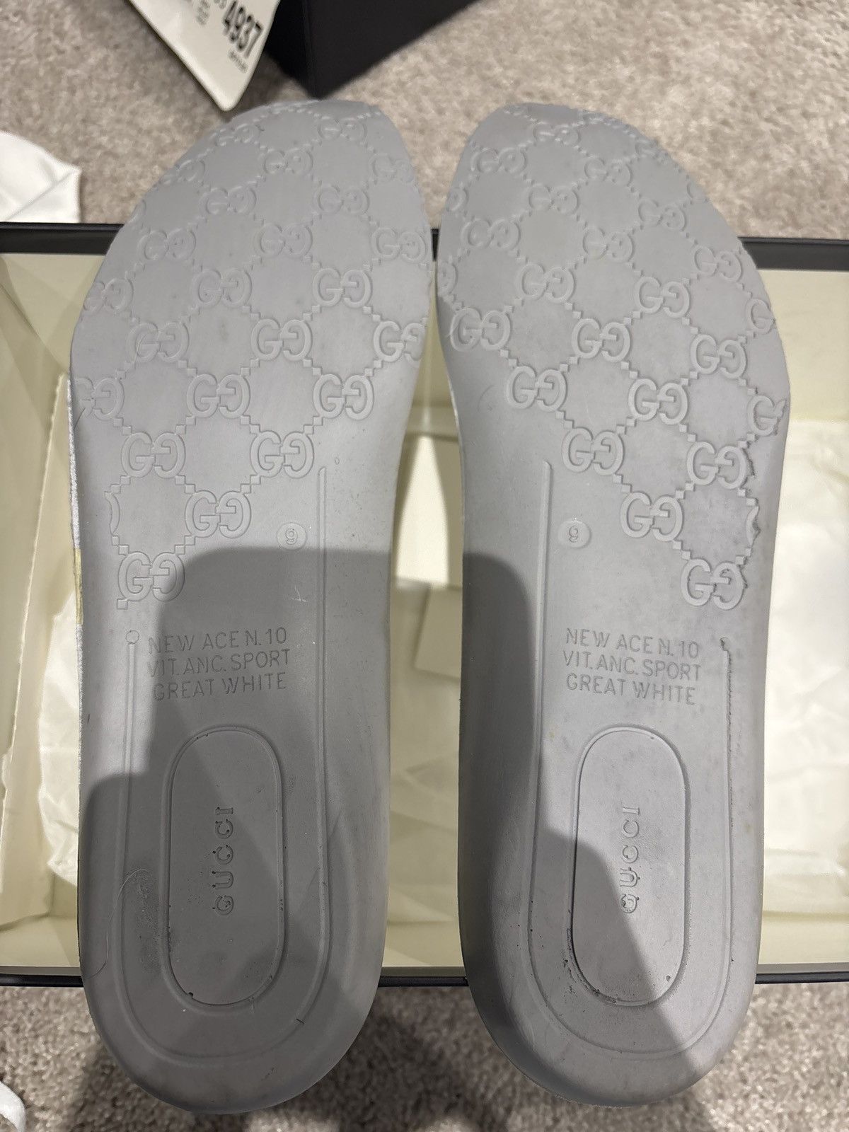 Gucci Gucci ace sneaker Size US 10.5 / EU 43-44 - 8 Thumbnail