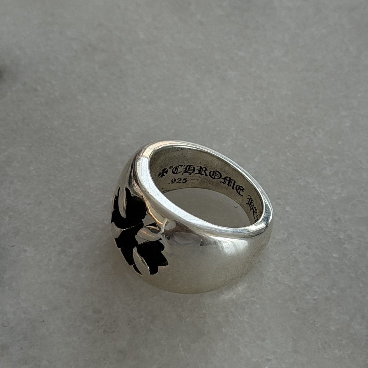 Chrome Hearts Negative Space Plus Cross Ring US9 Size ONE SIZE - 2 Thumbnail