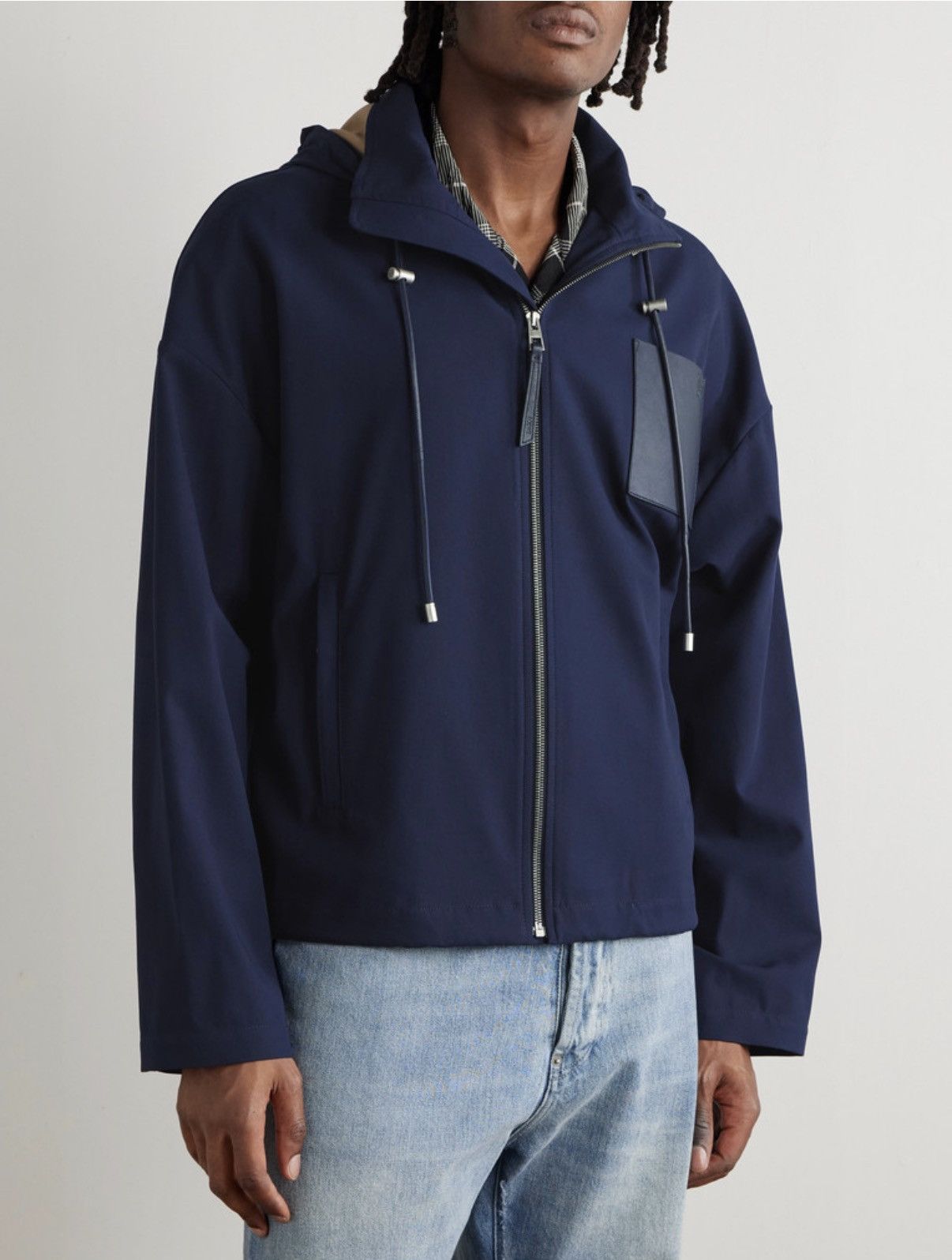 Loewe Hooded jacket in cotton Size US M / EU 48-50 / 2 - 2 Thumbnail