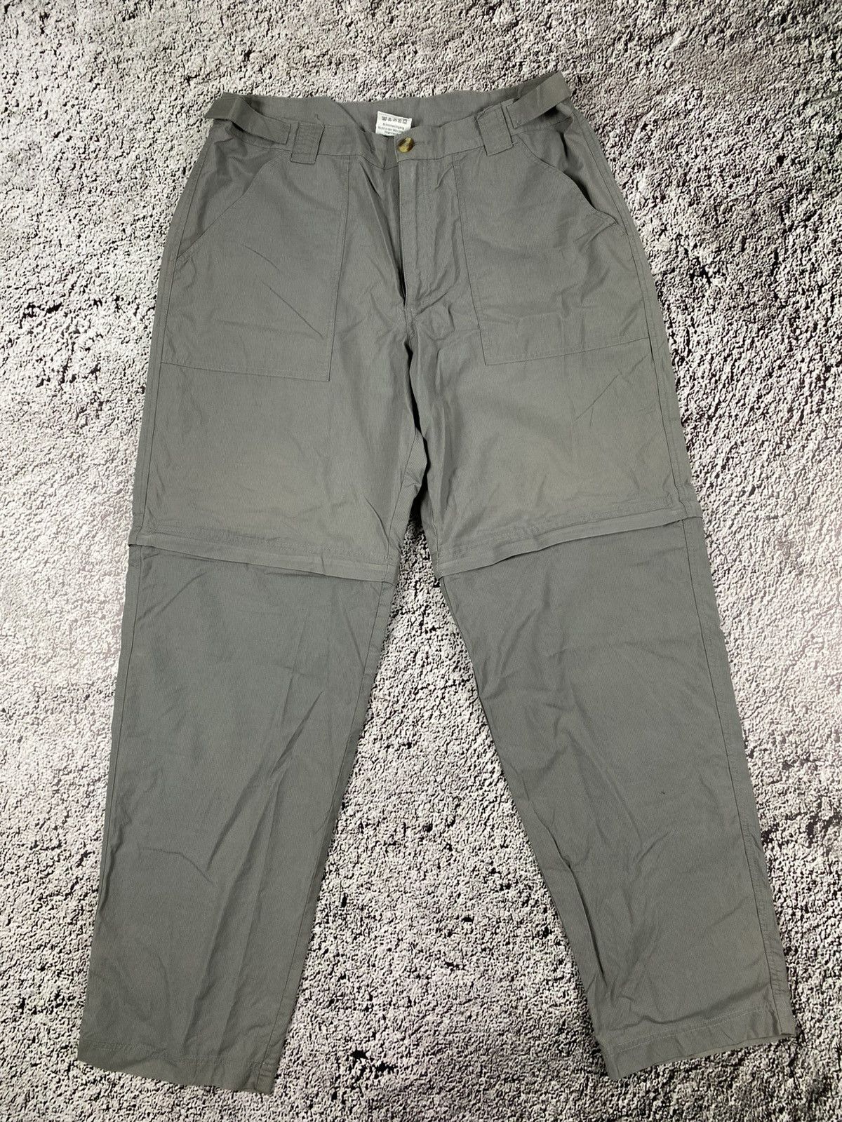 Vintage Vintage Y2K transformer 2/1 wide nylon pants outdoor style Size US 34 / EU 50 - 1 Thumbnail