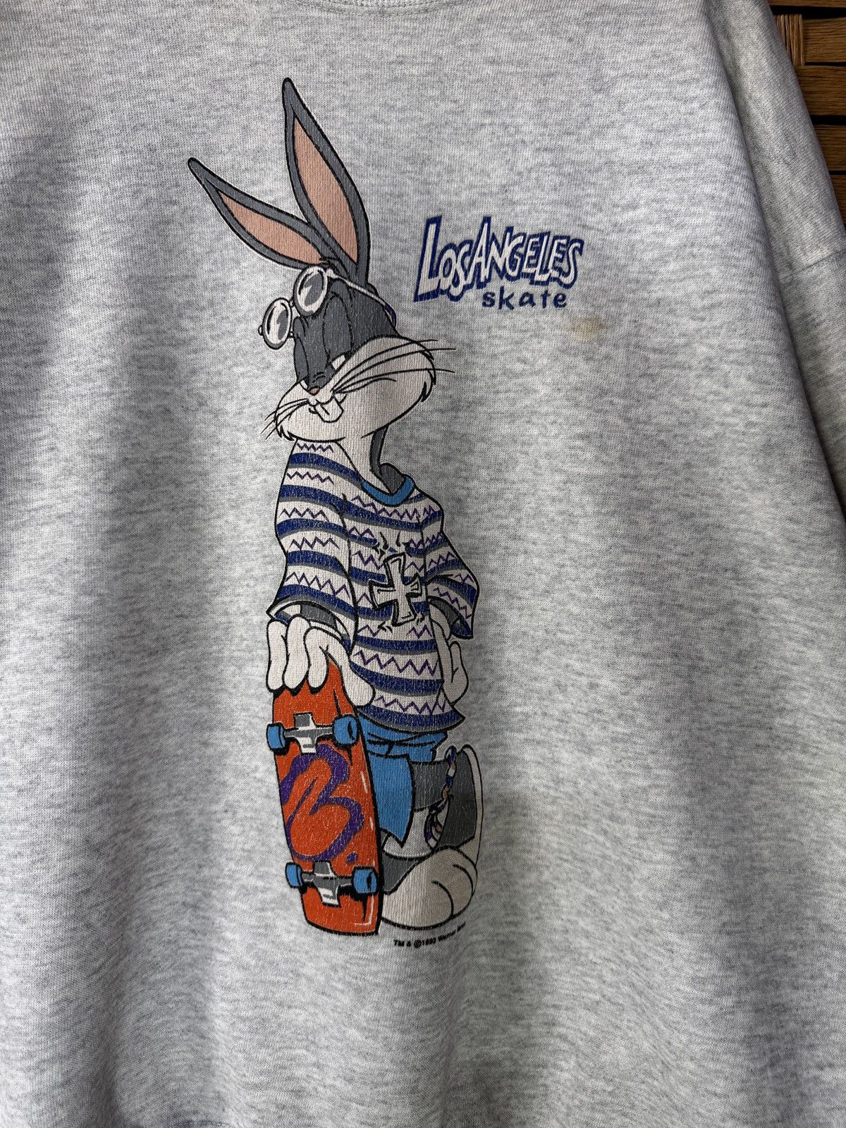 Vintage 1993 Warner Bros Bugs Bunny Crewneck Sweatshirt