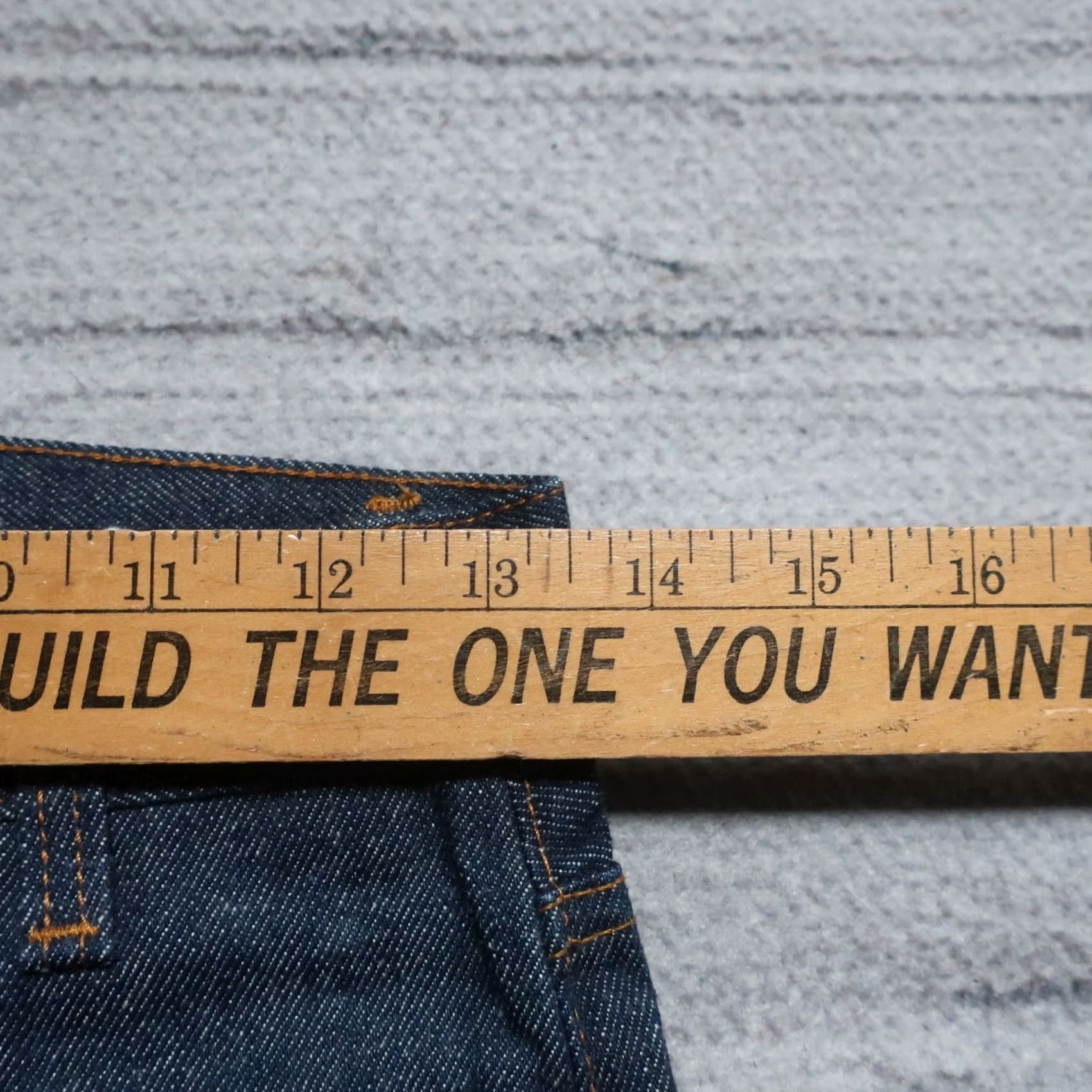 Levi's VINTAGE Levi's 701 Student Denim Jeans Pants Men 27 Raw 37 Inseam 701 Vintage Deadstock Levis 27" Boys Mens (adjusted) Size US 27 - 5 Thumbnail