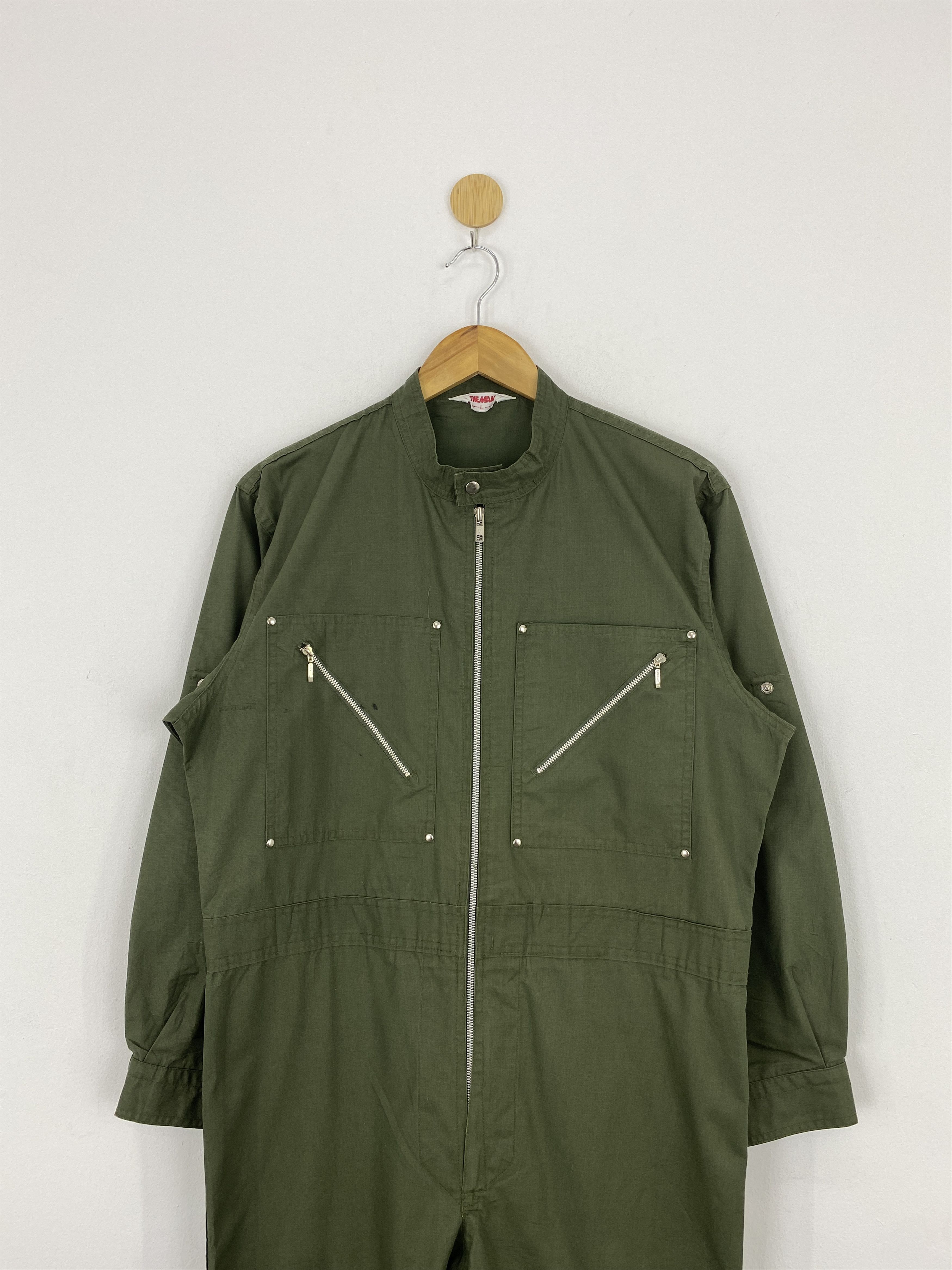 Japanese Brand Vintage 80s Japanese Brand The Man Coverall Workwear J1866 Size US L / EU 52-54 / 3 - 2 Thumbnail