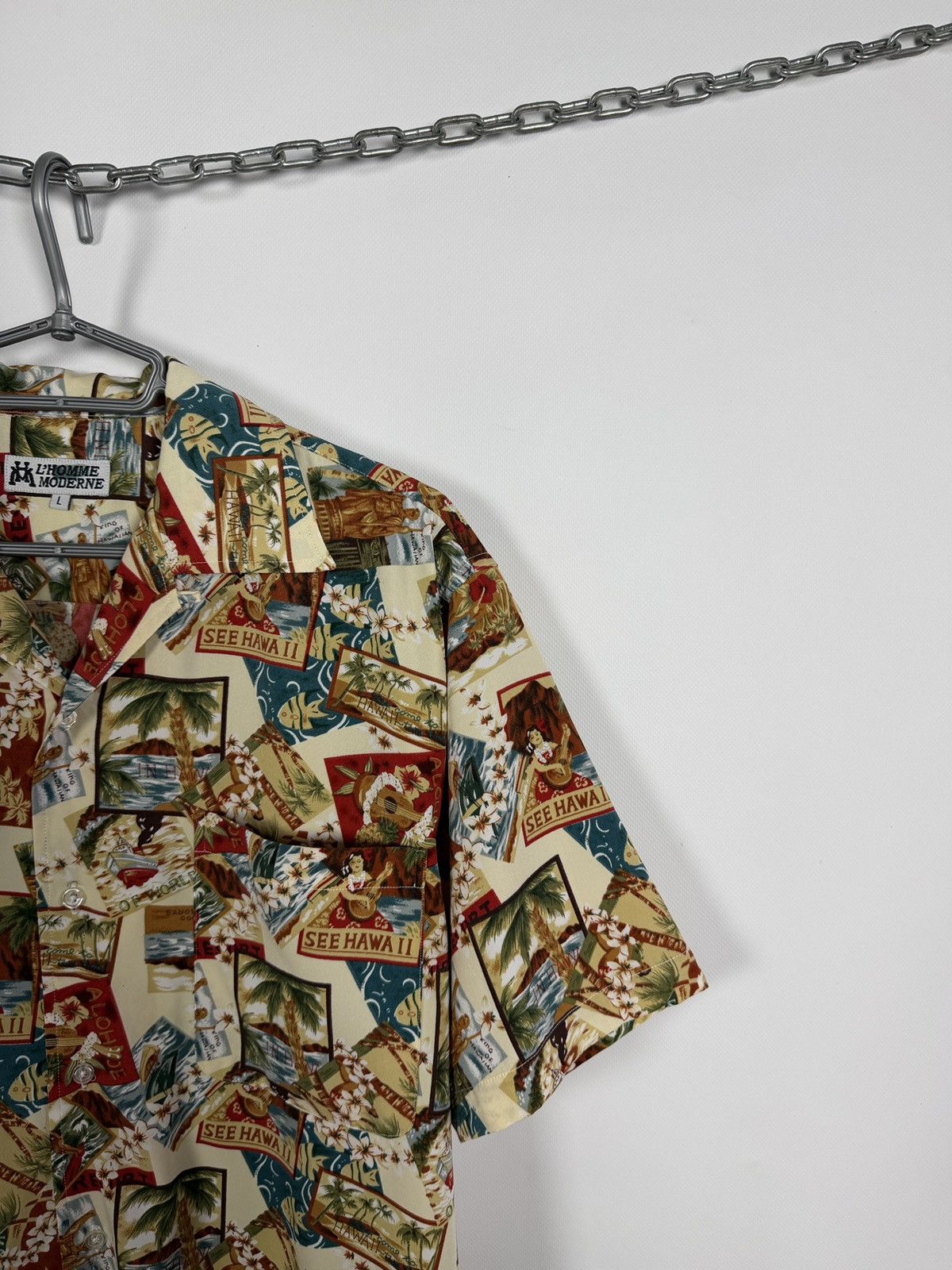 Other Hawaiian Short Sleeve Shirt Button Up Hawaii Vintage Size L Size US L / EU 52-54 / 3 - 2 Thumbnail