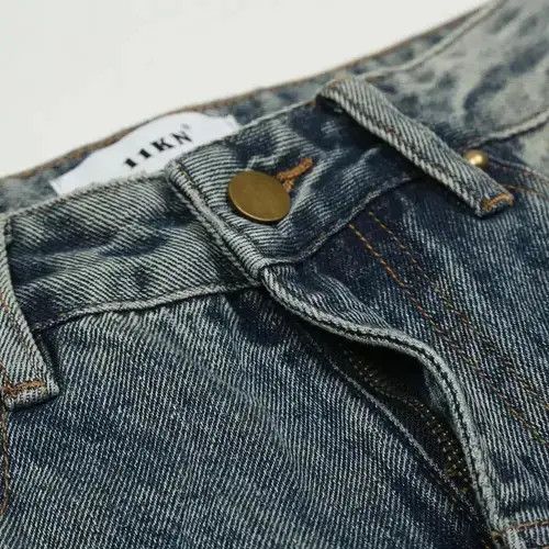 Designer × Vintage Men Washed Ripped Jeans Size US 32 / EU 48 - 4 Thumbnail