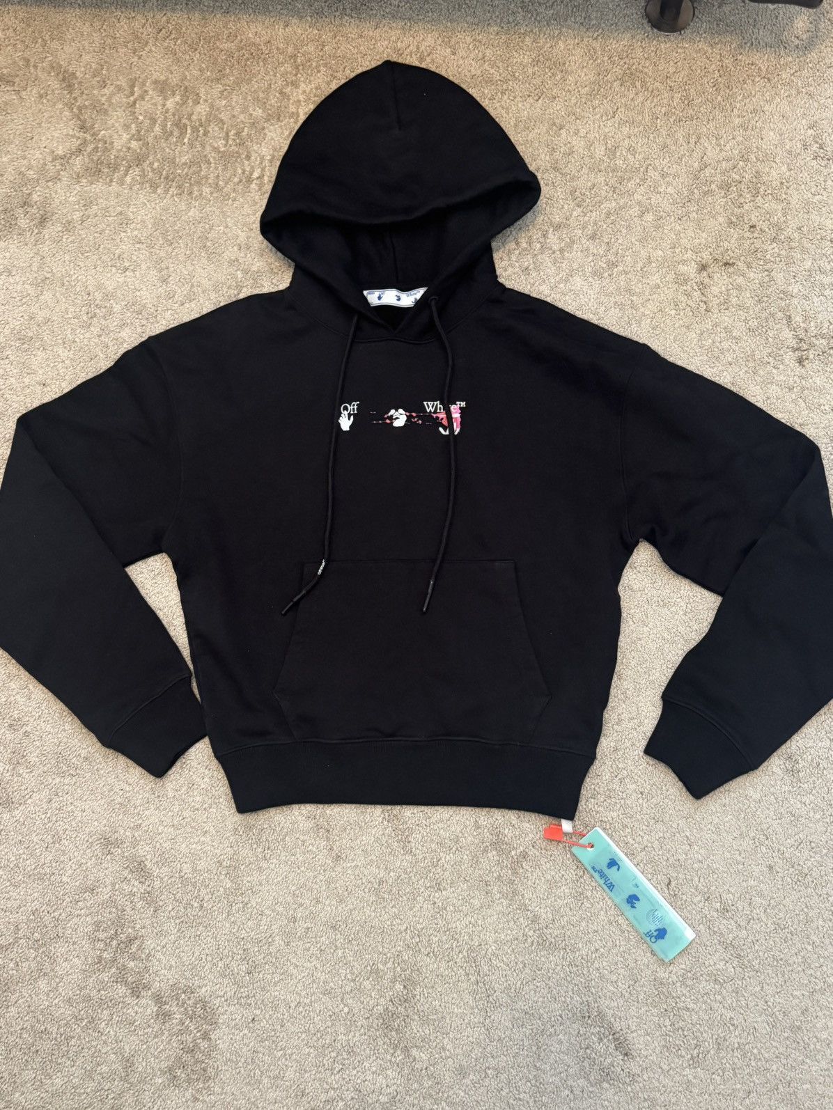 Off-White Off-White Acrylic Arrow Hoodie Size US XS / EU 42 / 0 - 2 Thumbnail