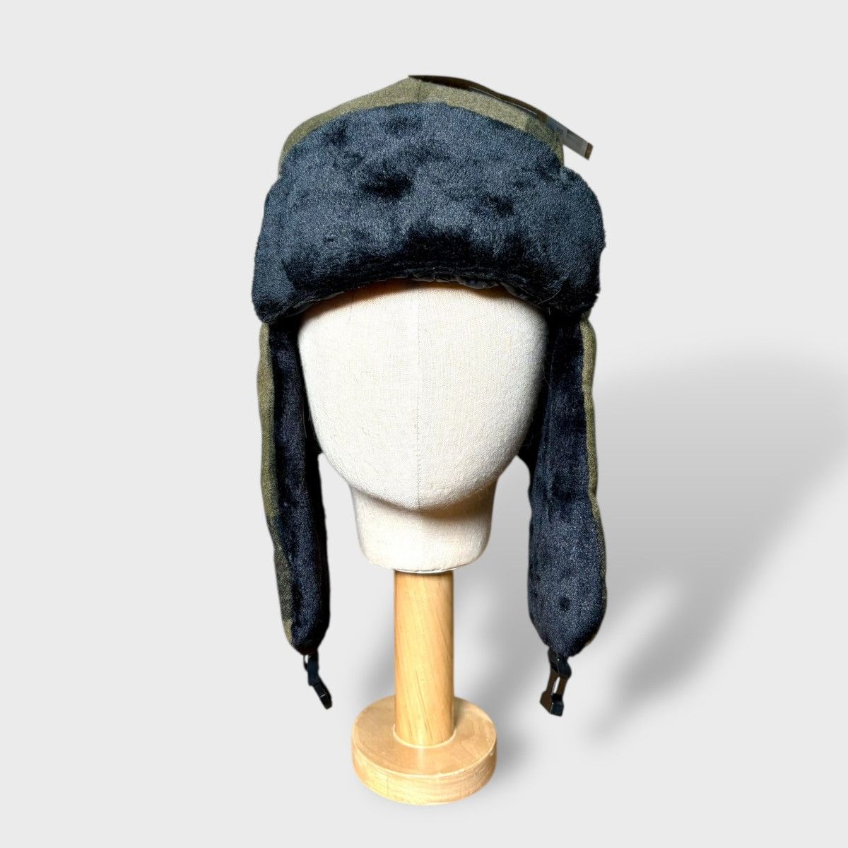 Other Chaos Unisex Winter Quilted Green Plaid Trapper Hat Sz OS Size ONE SIZE - 5 Thumbnail