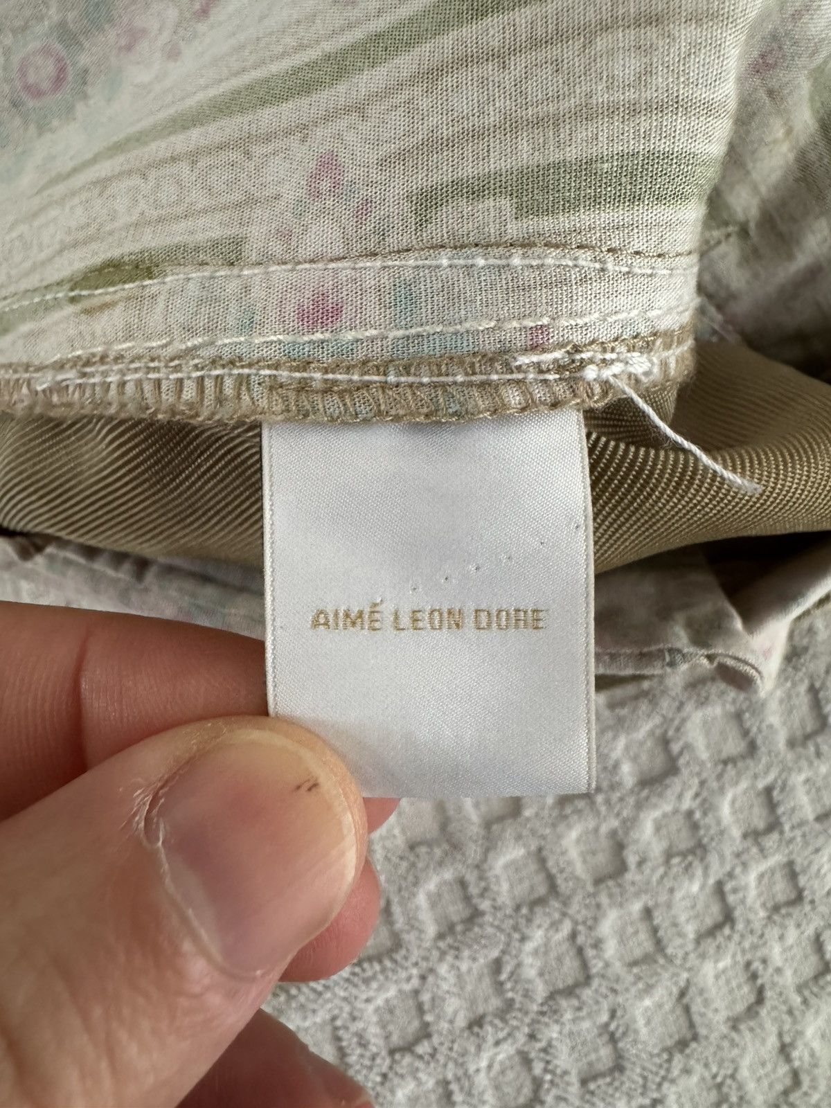Aime Leon Dore Aimé Leon Dore Military Officer Pants Nylon Utility Trousers Size US 31 - 11 Thumbnail