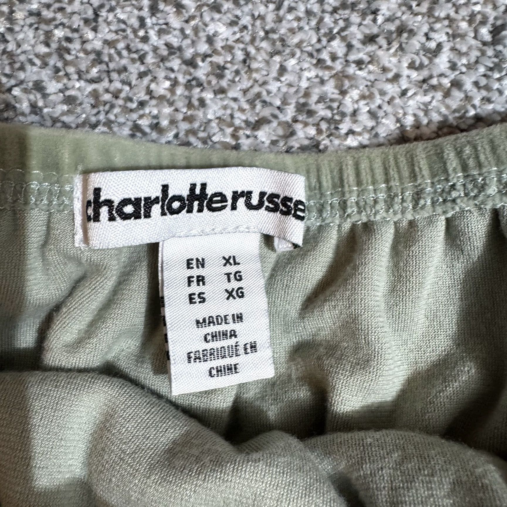 Vintage Charlotte Russe Bandeau Womens XL Velour Coquette Fairycore Retro 90s Y2K Look Bra Shirt Womens XL Green Velvet 90s Retro Bandeau Bra Size ONE SIZE - 4 Thumbnail