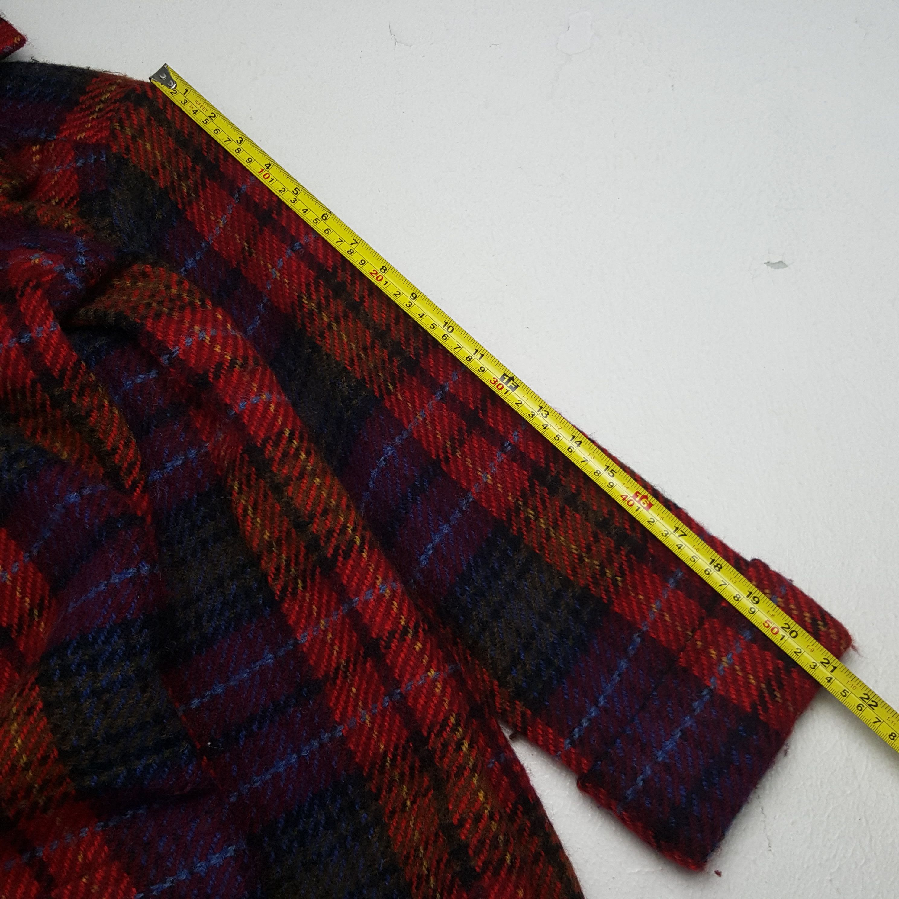 Christian Dior Monsieur × Vintage Vintage Christian Dior Italian Designer Flannel Jacket Size US XXL / EU 58 / 5 - 6 Thumbnail