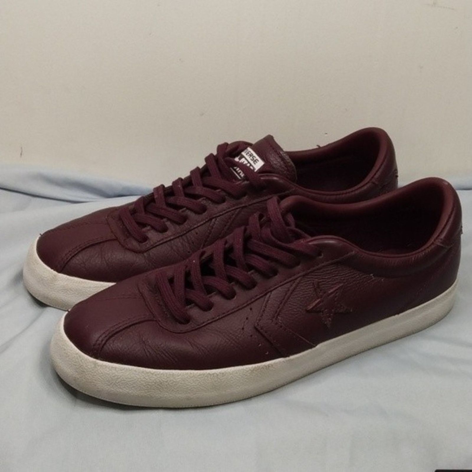 Converse Converse Breakpoint Dark Sangria Leather Sneakers Womens 9 Size US 9 / IT 39 - 1 Thumbnail