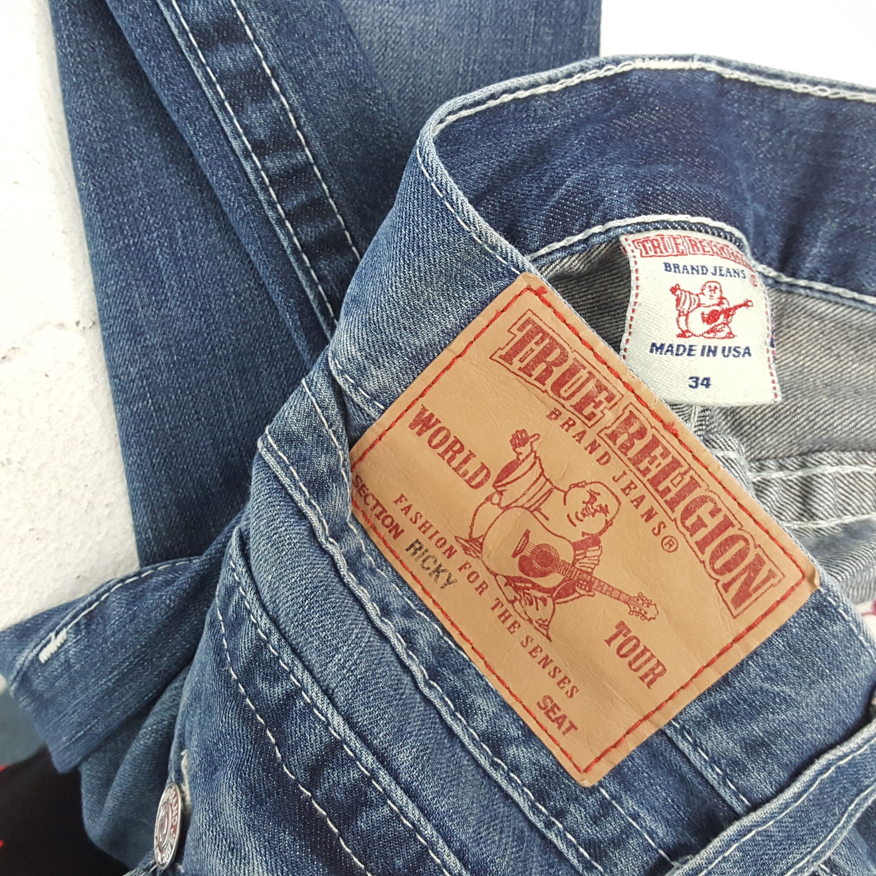 Jean × True Religion × Vintage Vintage TRUE RELIGION American Section Ricky Bootcut Jeans Size US 36 / EU 52 - 14 Thumbnail