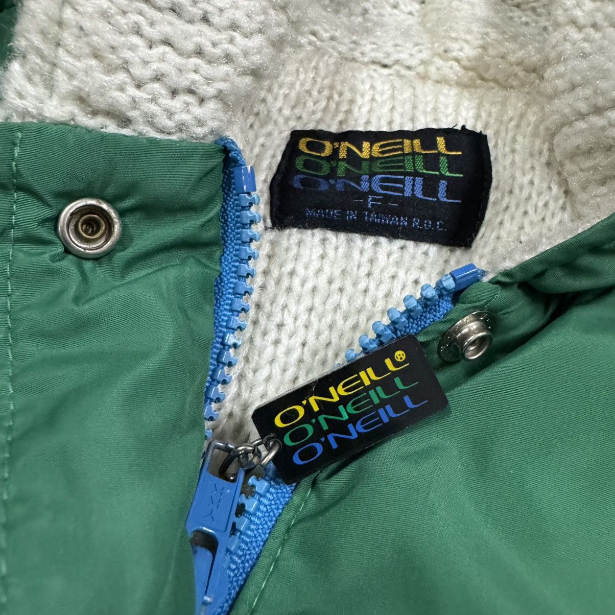 O'Neill Vtg🔥90’s O’neill Surf Brand Linning Knitwear Navajo Hoodie Size US M / EU 48-50 / 2 - 13 Thumbnail