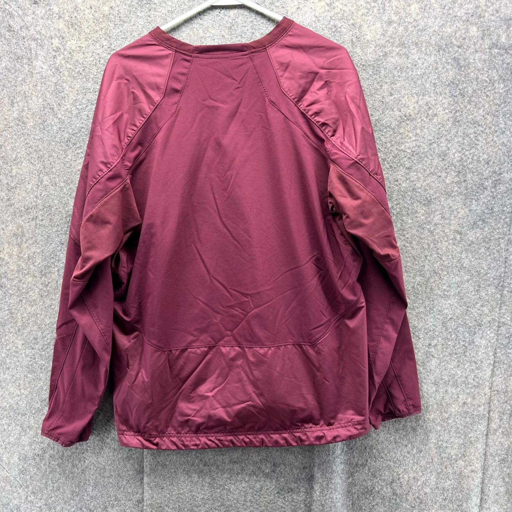 Nike Nike Sweatshirt Men Medium Pullover Burgundy Red Dri-Fit Athletic Logo Crew Neck All Seasons Sportswear Mens Size US M / EU 48-50 / 2 - 6 Thumbnail