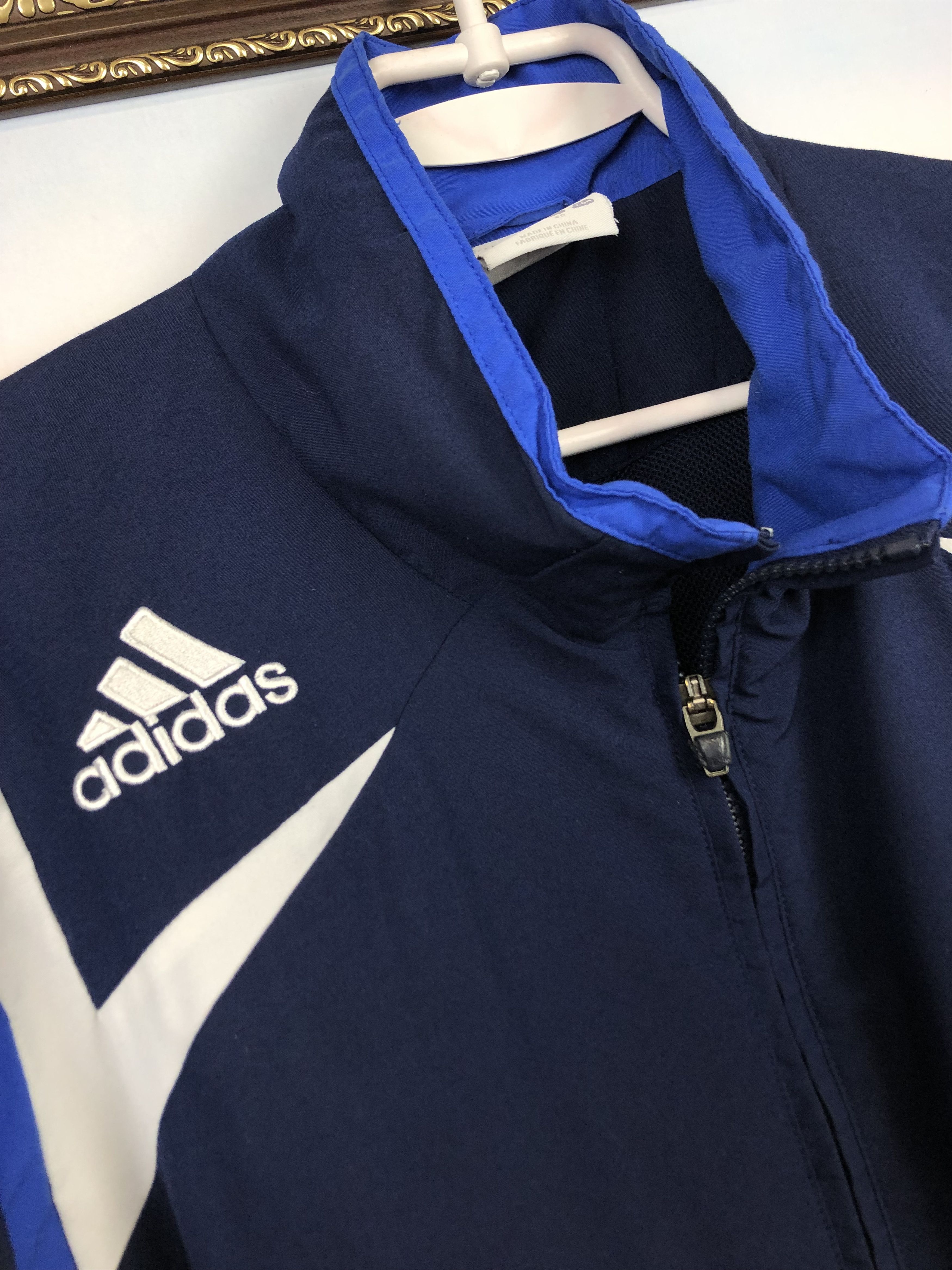 Adidas Vintage Adidas Chelsea Football Jacket Soccer Track Top Size US L / EU 52-54 / 3 - 3 Thumbnail
