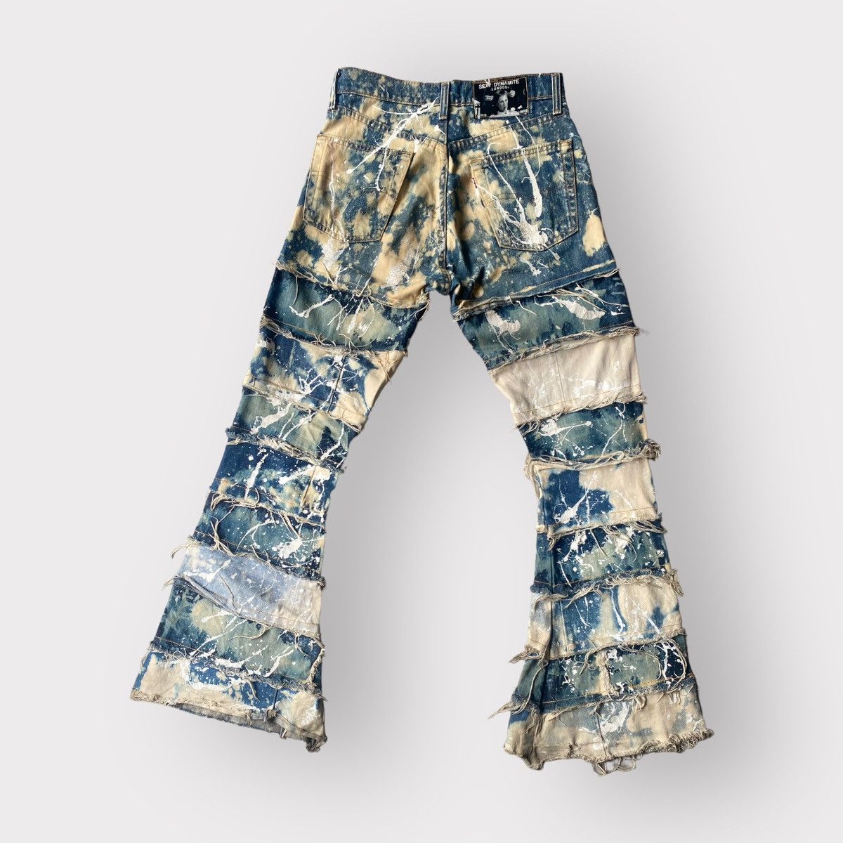 Japanese Brand Vintage 90’s Sexy Dynamite London Custom Jeans Size US 30 / EU 46 - 4 Thumbnail
