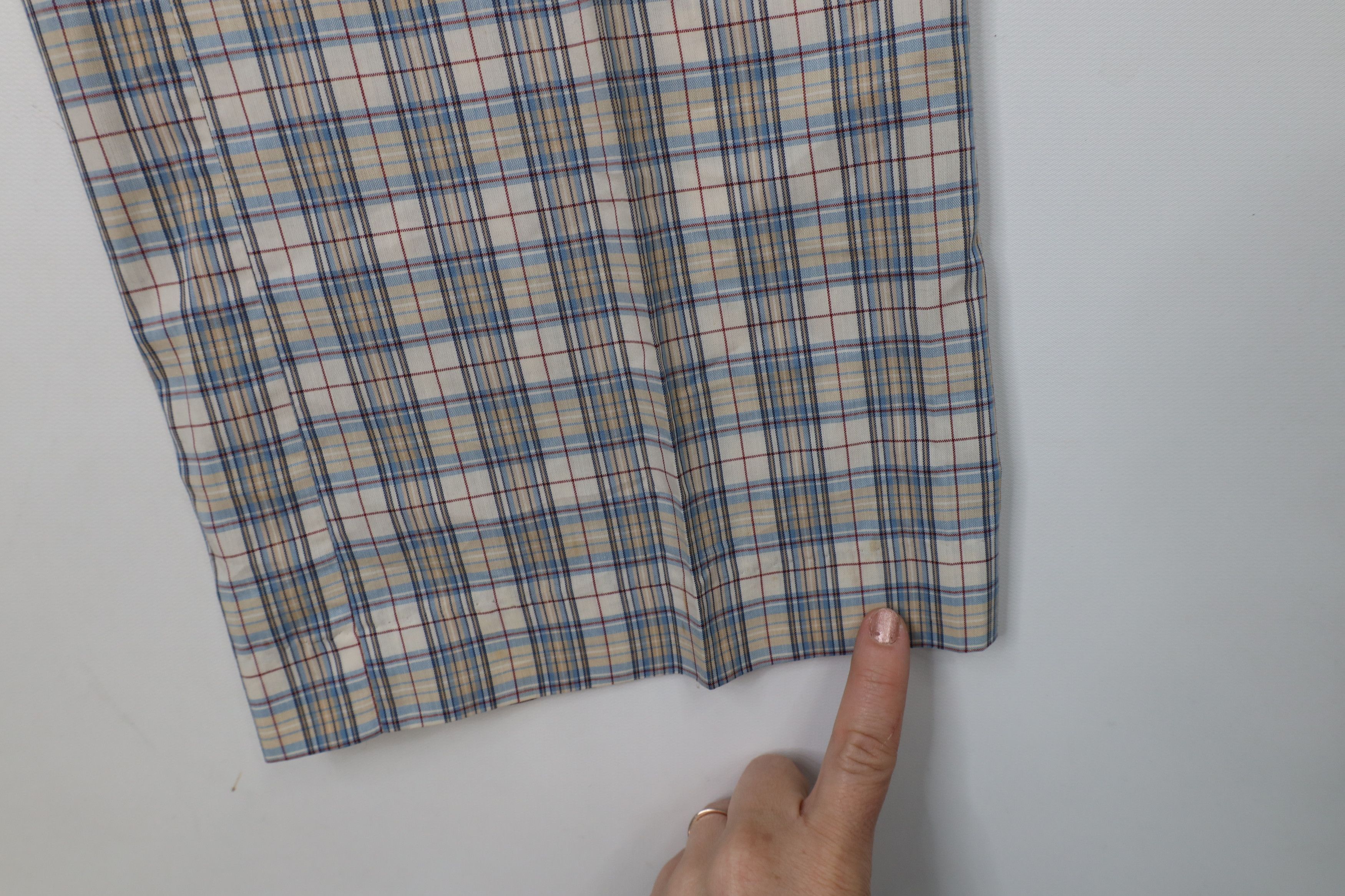 Vintage Vintage 60s 70s Streetwear Bottoms Chino Pants Plaid USA Size US 30 / EU 46 - 5 Thumbnail