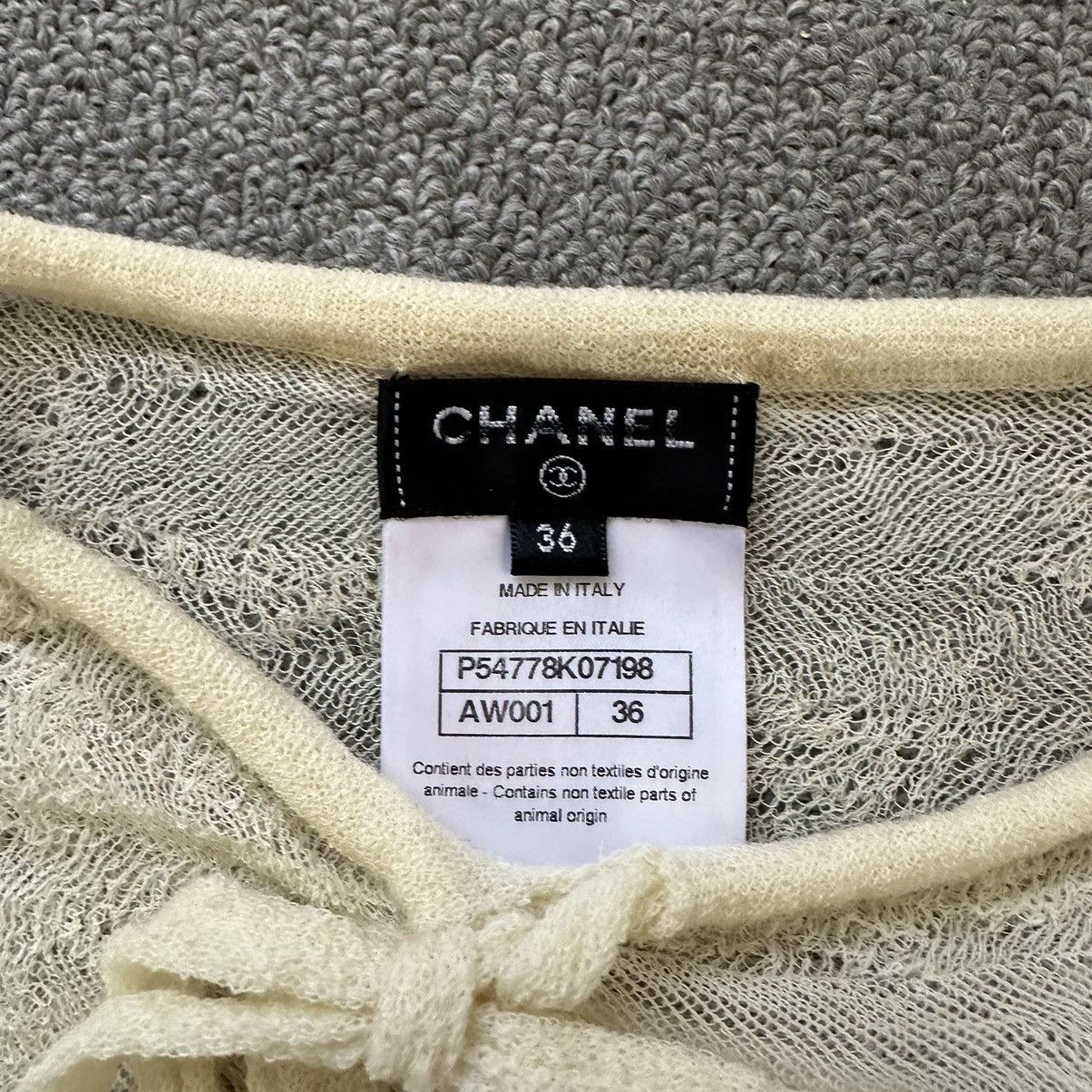 Chanel Chanel - AW2001 Ruffles Knit top Size XS / US 0-2 / IT 36-38 - 9 Thumbnail