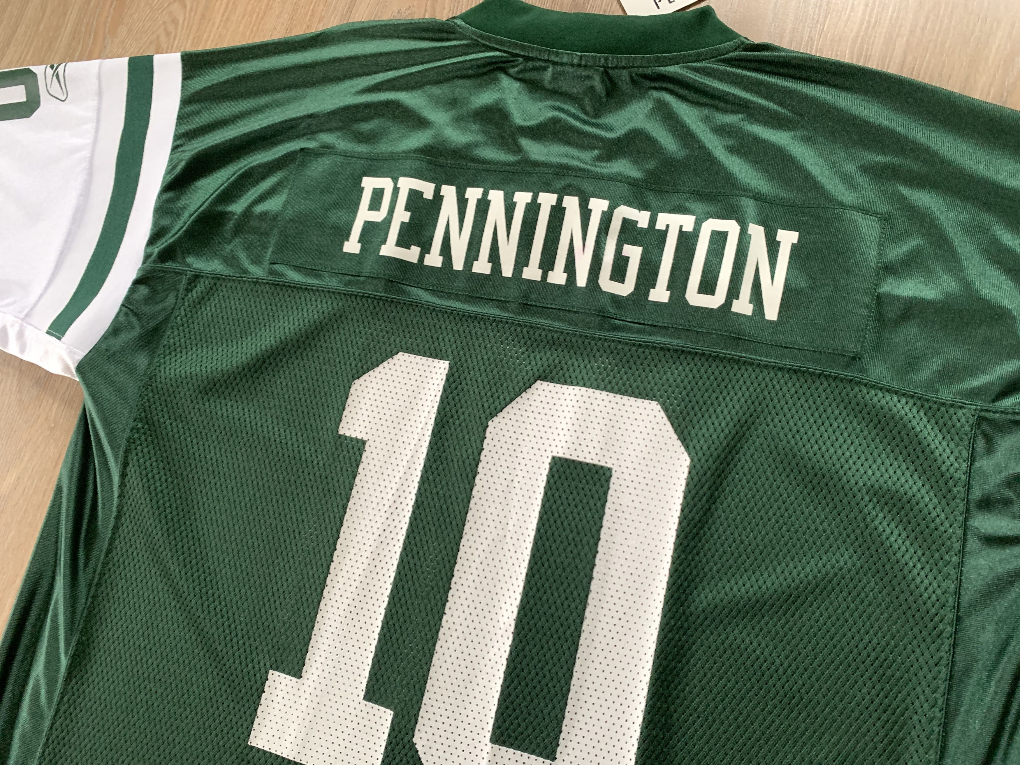 NFL × Reebok × Vintage Reebok NFL New York Jets Pennington #10 Jersey Size US XL / EU 56 / 4 - 10 Thumbnail