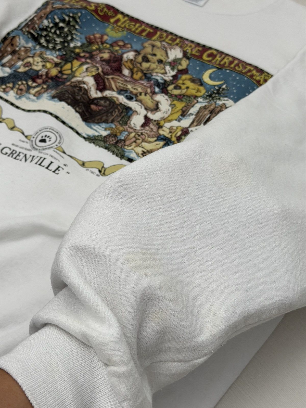 Hanes Vintage 1998 “Twas The Night Before Christmas” Crewneck XXL Size US XXL / EU 58 / 5 - 6 Thumbnail