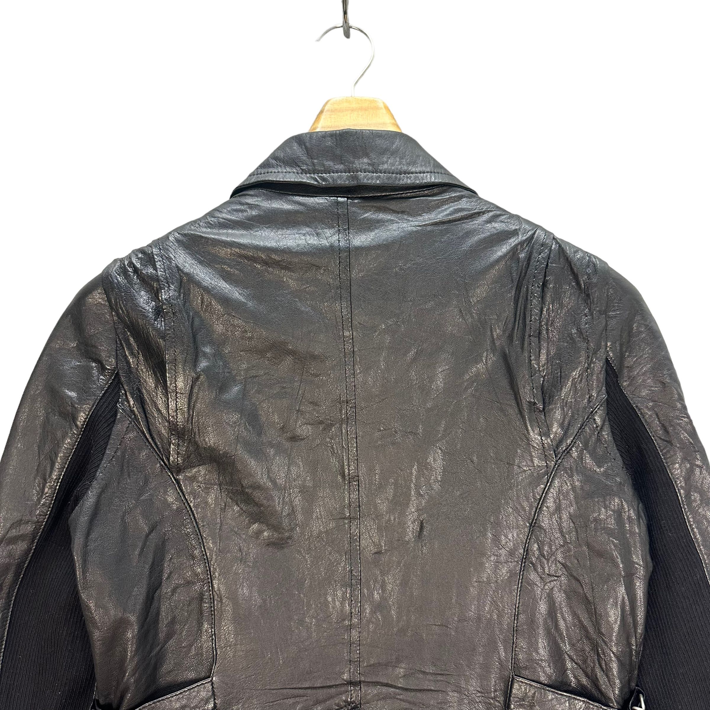 Eternal ETERNAL RISE DERLEATHER HYBRID CROPPED JACKET #7859-185 Size XS / US 0-2 / IT 36-38 - 13 Thumbnail