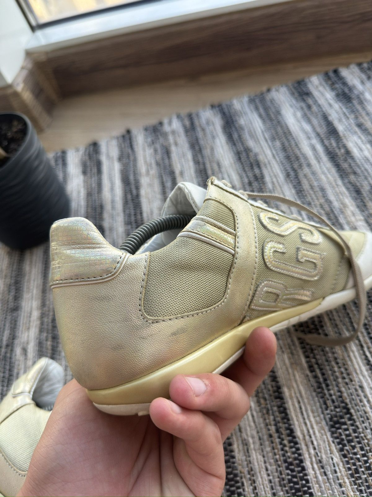 Dirk Bikkembergs Dirk Bikkembergs Vintage Leather Trainer Sneakers Shoes Size US 6 / IT 36 - 5 Thumbnail