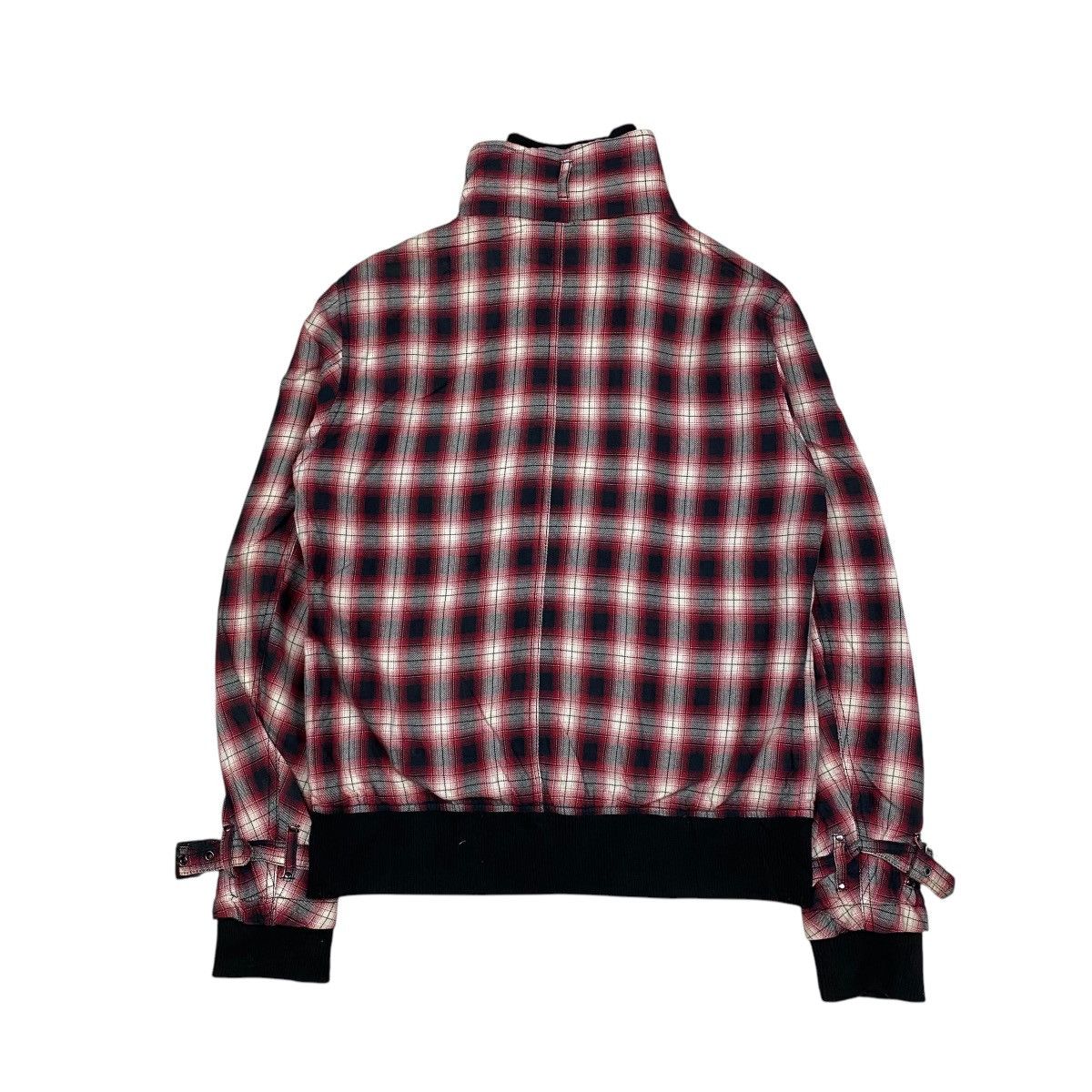 If Six Was Nine × Japanese Brand × Le Grande Bleu (L.G.B.) Bareback Realdress Shadow Plaid Bondage Cargo Jacket Size US M / EU 48-50 / 2 - 10 Thumbnail