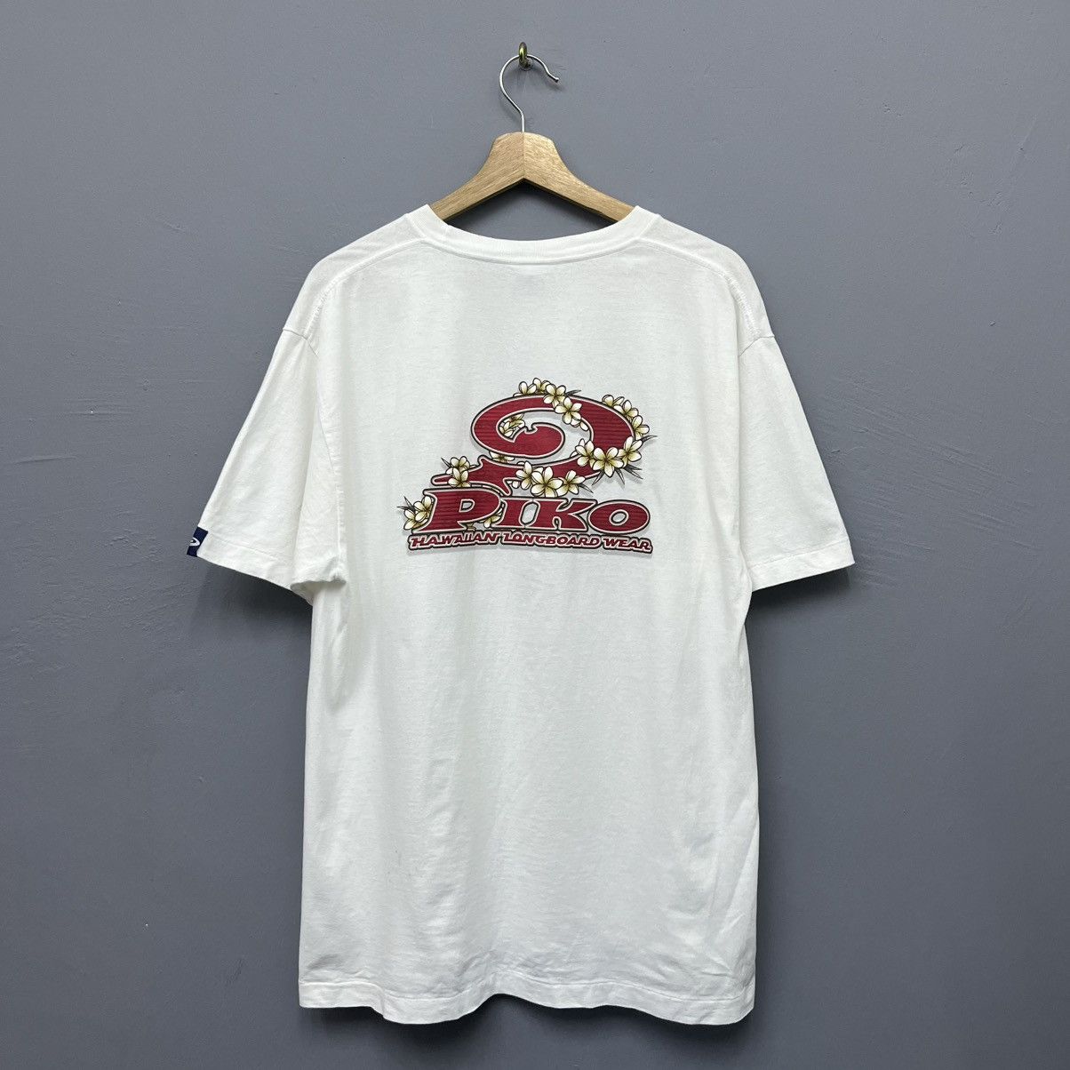 Vintage Piko Hawaiian Surfing T-Shirt Size US L / EU 52-54 / 3 - 1 Thumbnail