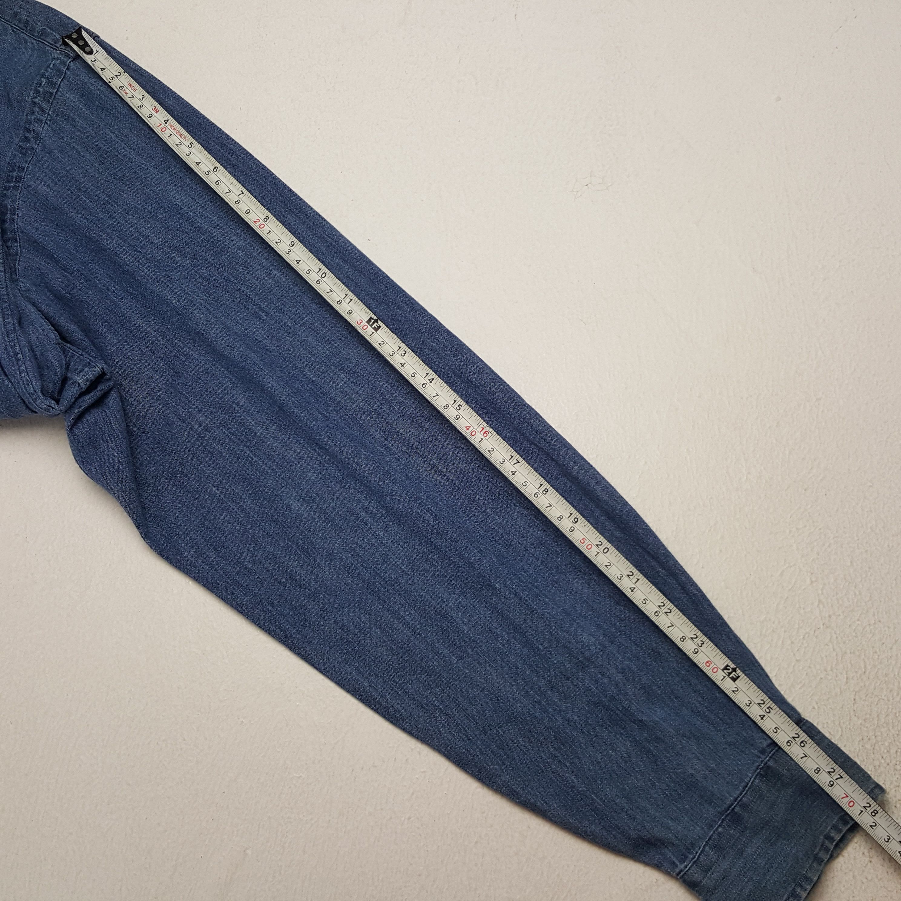 Ralph Lauren × Vintage Vintage Ralph Lauren Denim Button Up Shirt Size US XXL / EU 58 / 5 - 6 Thumbnail