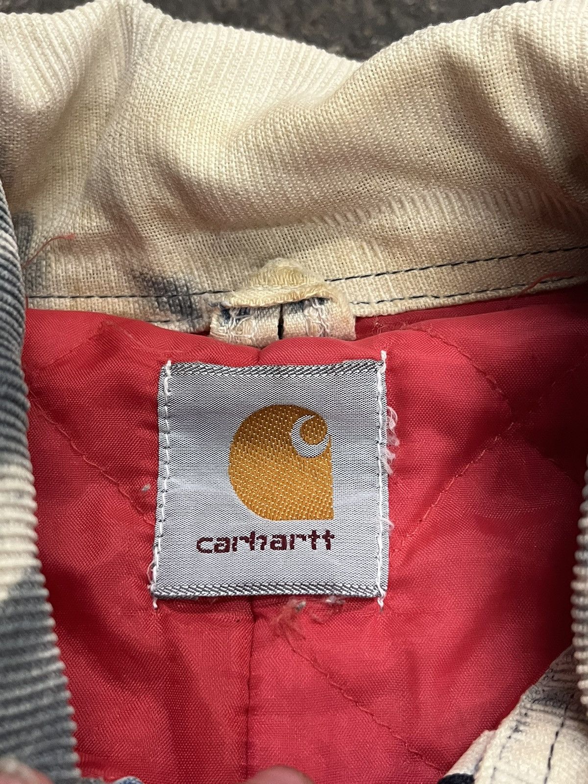 Carhartt Carhartt Detroit rare acid wash jacket hype rare workwear Size US L / EU 52-54 / 3 - 10 Thumbnail