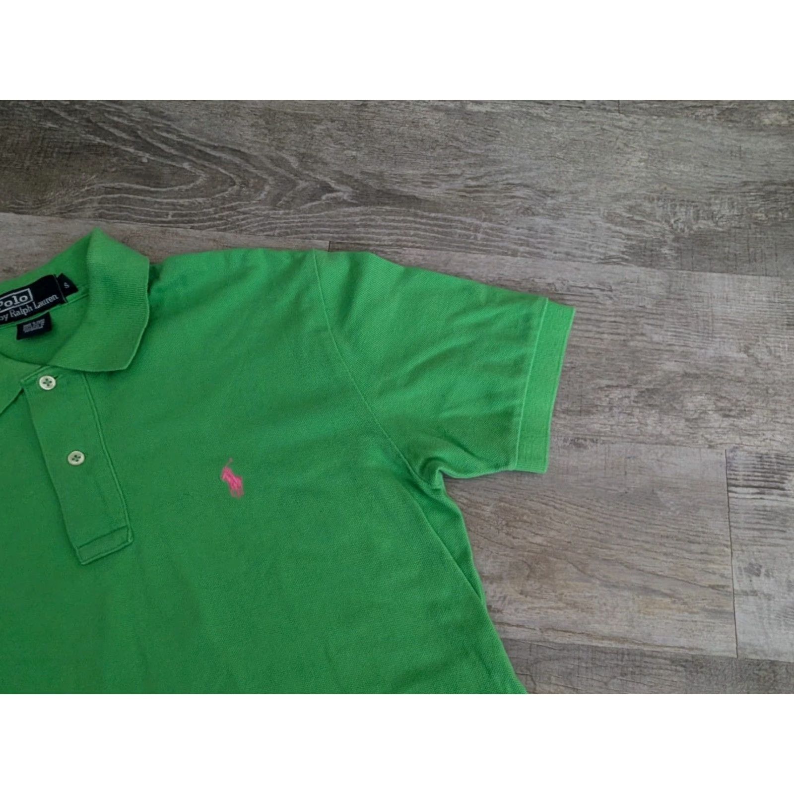 Polo Ralph Lauren Polo Ralph Lauren Shirt Mens S Green Golf Polo Pony Short Sleeve Cotton Pique Embroidered Logo Size US S / EU 44-46 / 1 - 5 Thumbnail