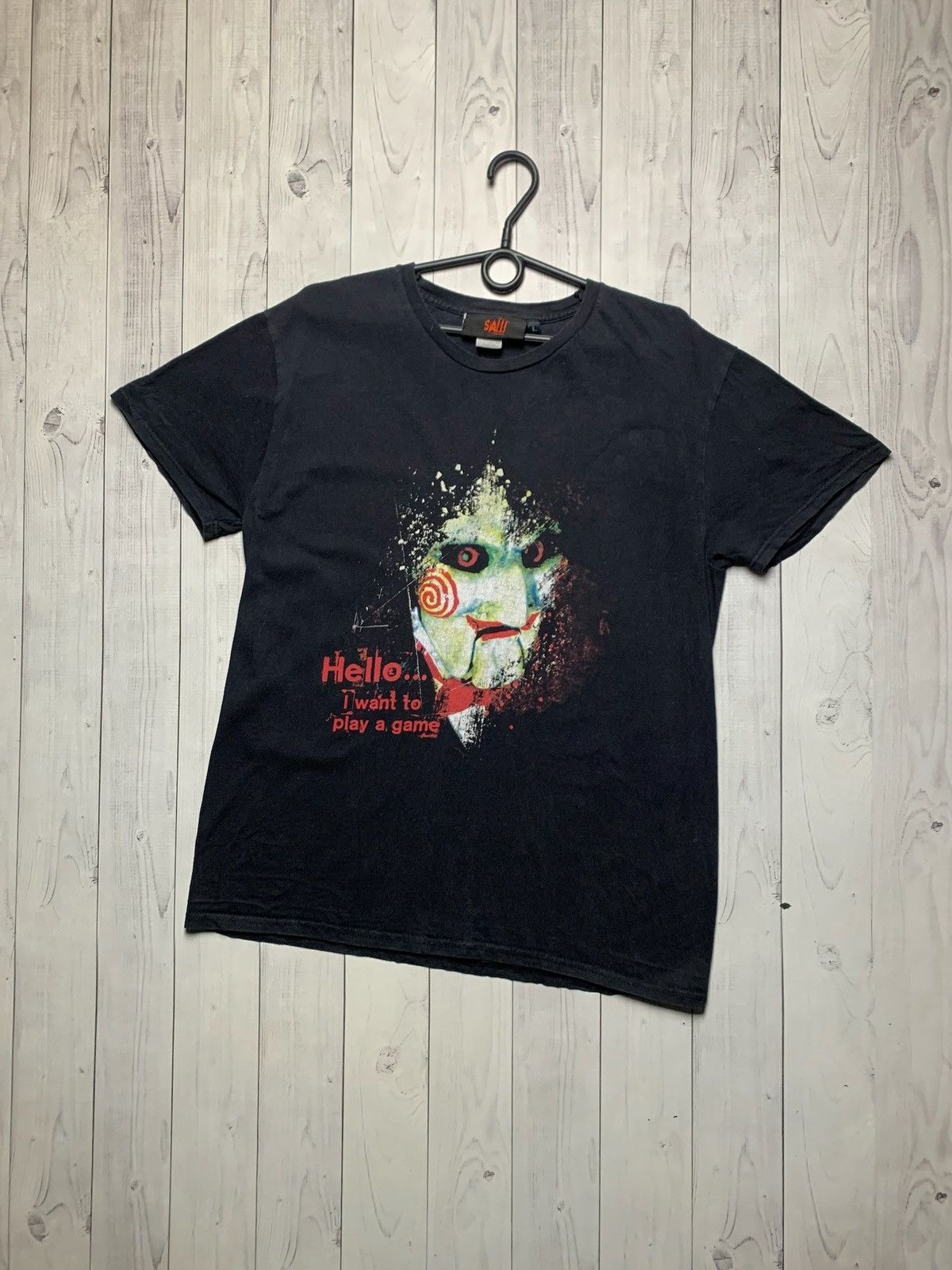 Vintage Vintage The Saw rare promo horror movie tee 00’s size L Size US L / EU 52-54 / 3 - 1 Thumbnail