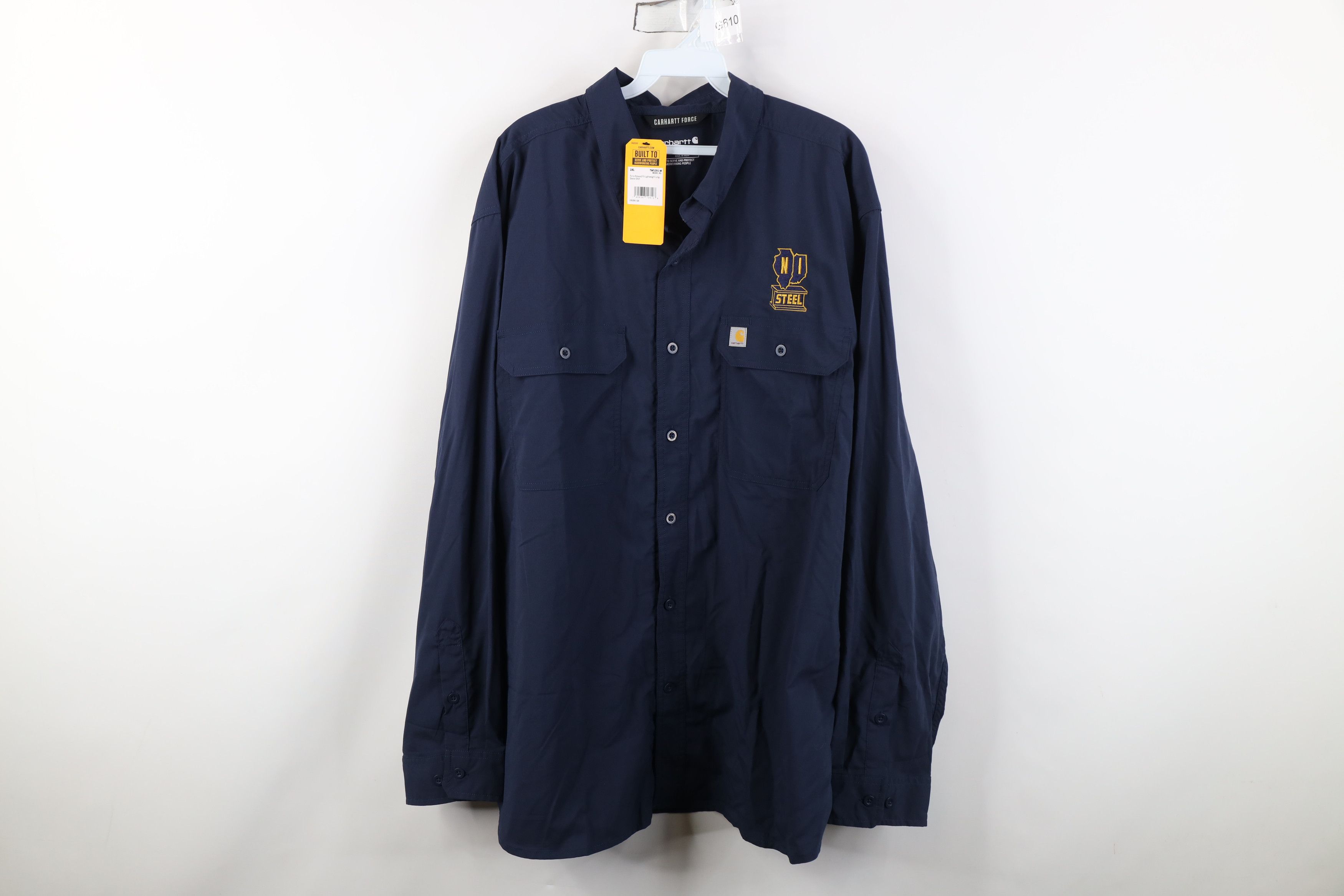 Carhartt New Carhartt Northern Illinois Steel Supply Button Shirt Size US XXL / EU 58 / 5 - 1 Thumbnail