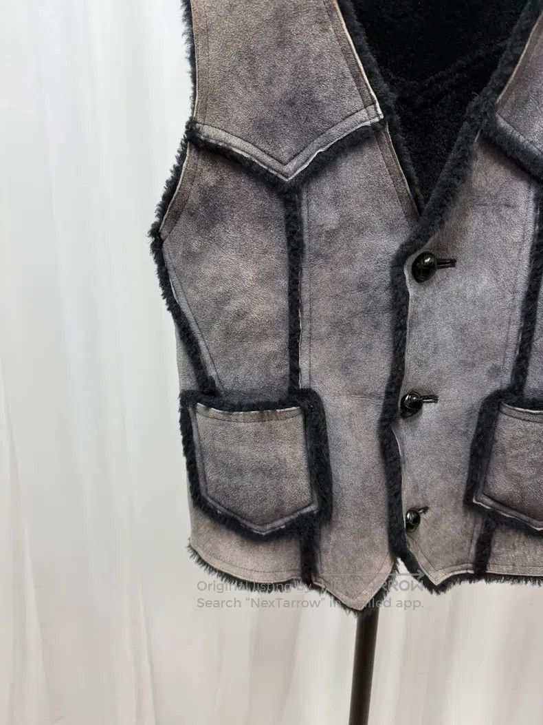 Other Number (N)ine Sheepskin and Fur Patchwork Vest Size S / US 4 / IT 40 - 3 Thumbnail