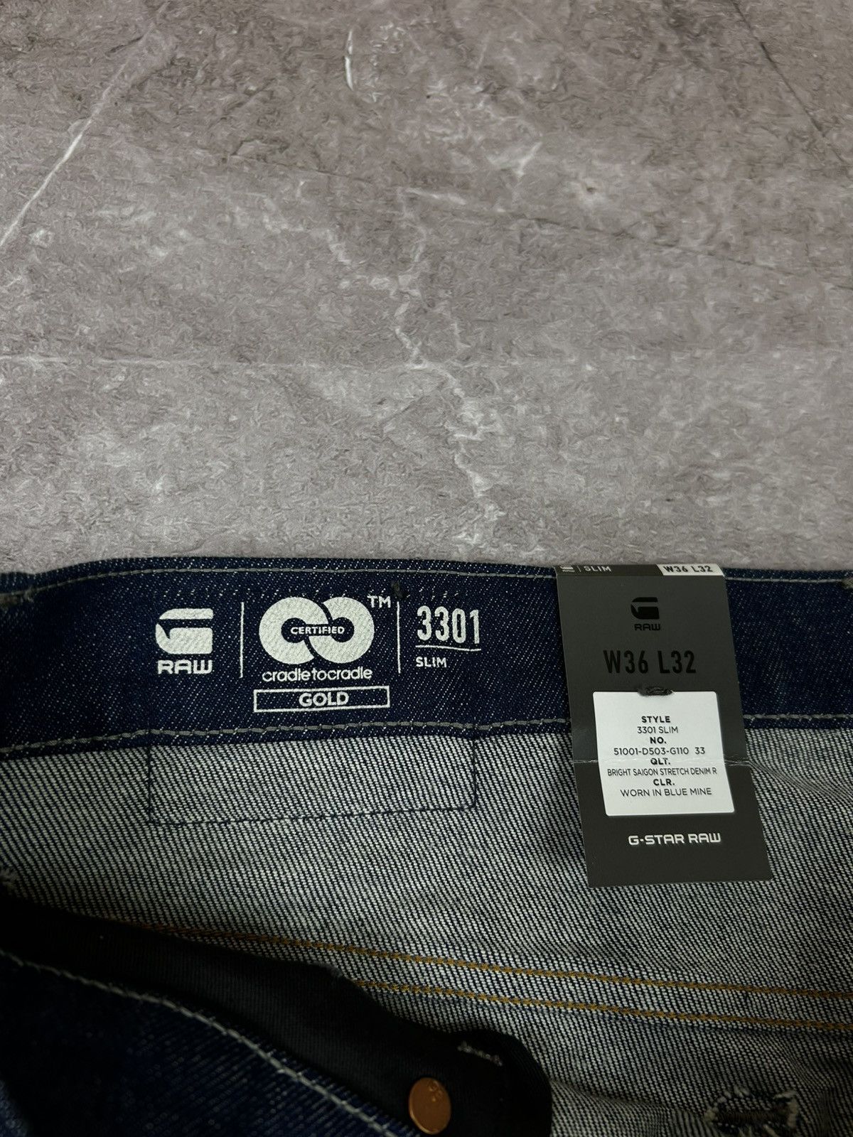 G-Star × Vintage G-Star Raw Jeans New Size 36/32 Size US 36 / EU 52 - 11 Thumbnail