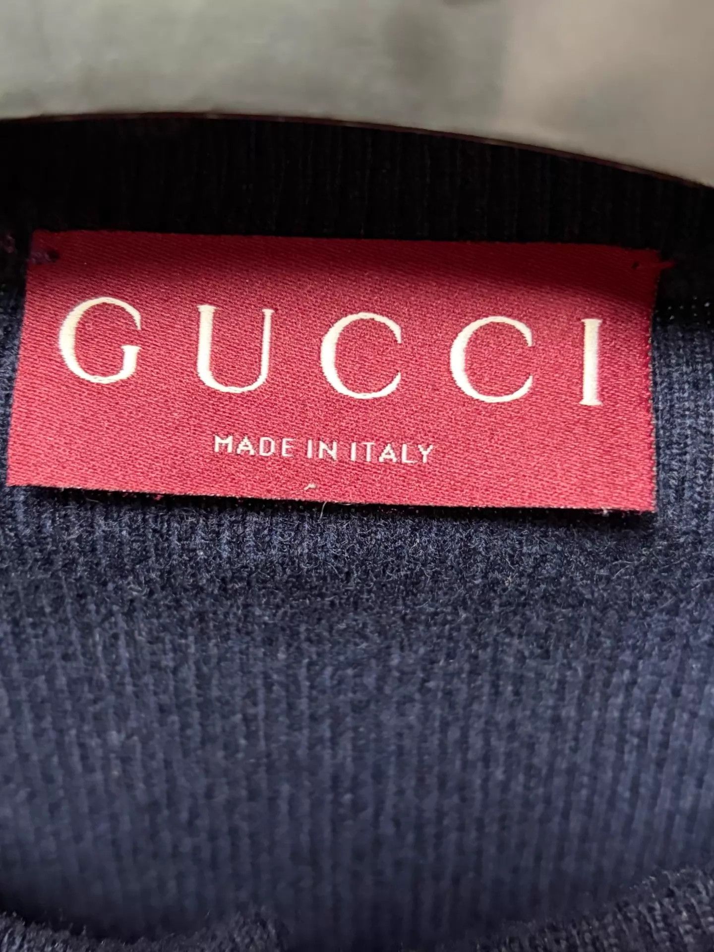 Gucci Gucci Men's Knit Cardigan Navy Blue XS Size US XS / EU 42 / 0 - 3 Thumbnail