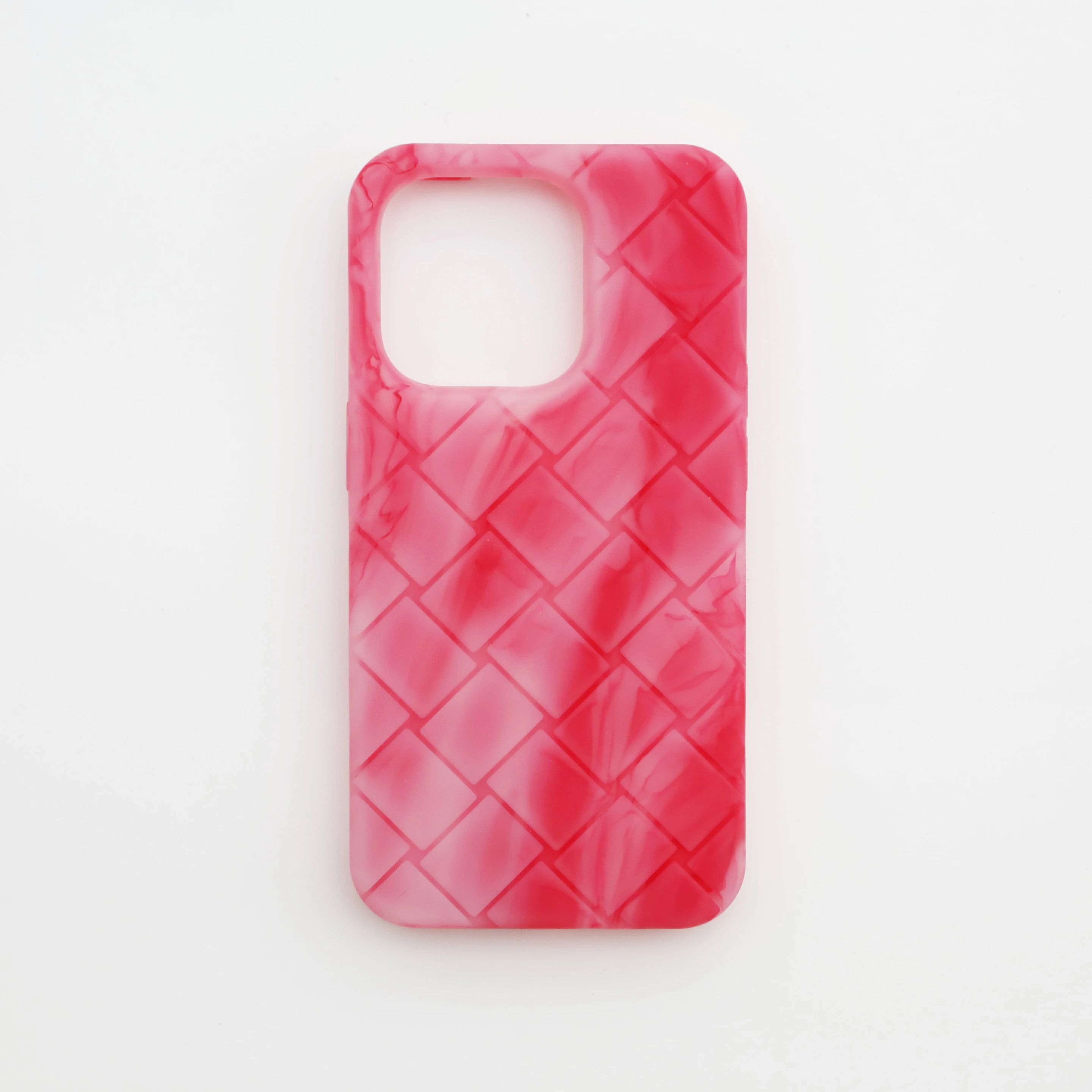 BOTTEGA VENETA iPhoneケース 14pro Bottega Veneta® Men's iPhone 14 Pro Case On Strap in Emerald