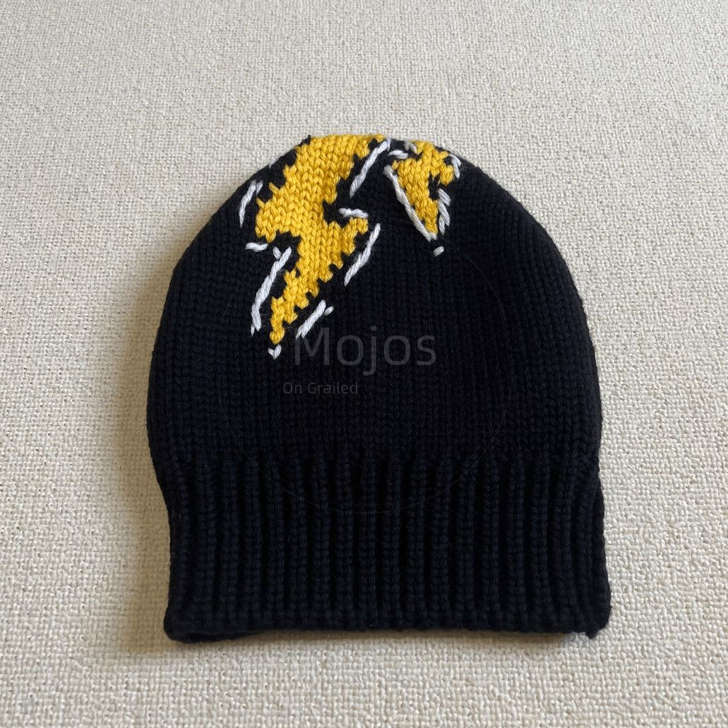 Prada Sz L Prada Pattern Stitch Knitwear Hat-2508 Size ONE SIZE - 1 Thumbnail