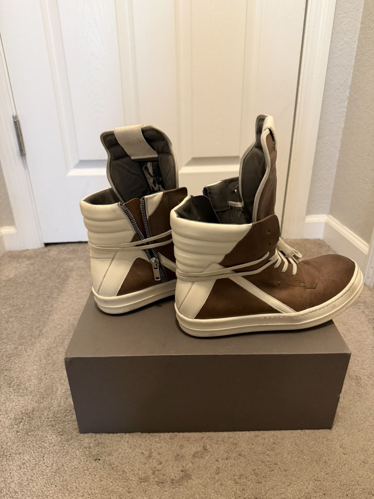Rick Owens Rick Owens Geobaskets Size US 11 / EU 44 - 3 Thumbnail