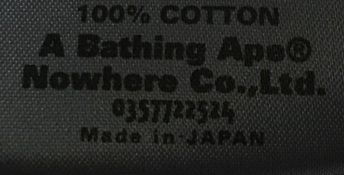 Bape Bape camo logo tee shirt Size US S / EU 44-46 / 1 - 5 Thumbnail