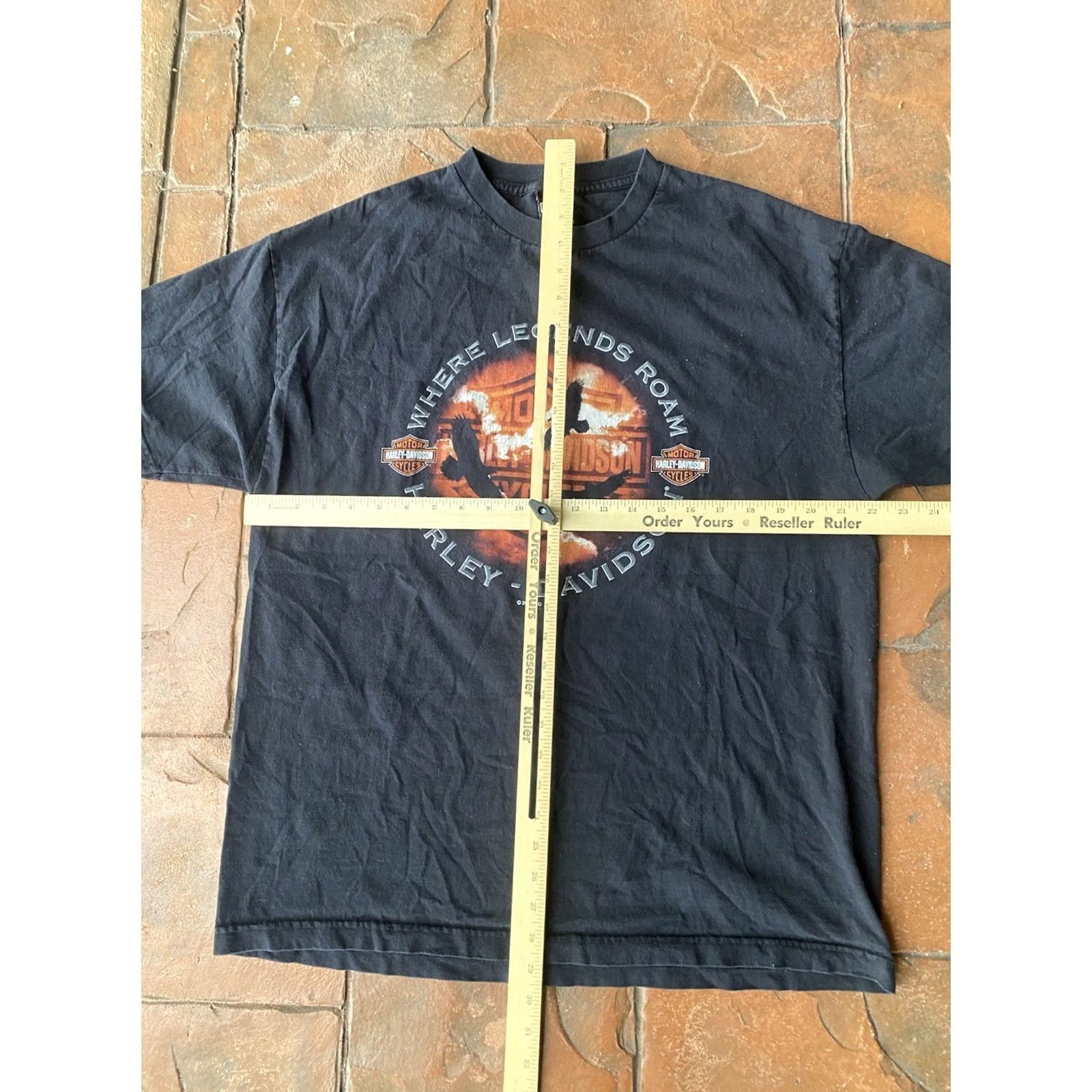Harley Davidson VINTAGE Harley-Davidson Flying Eagles Wisconsin Biker T-Shirt XL Size US XL / EU 56 / 4 - 5 Thumbnail