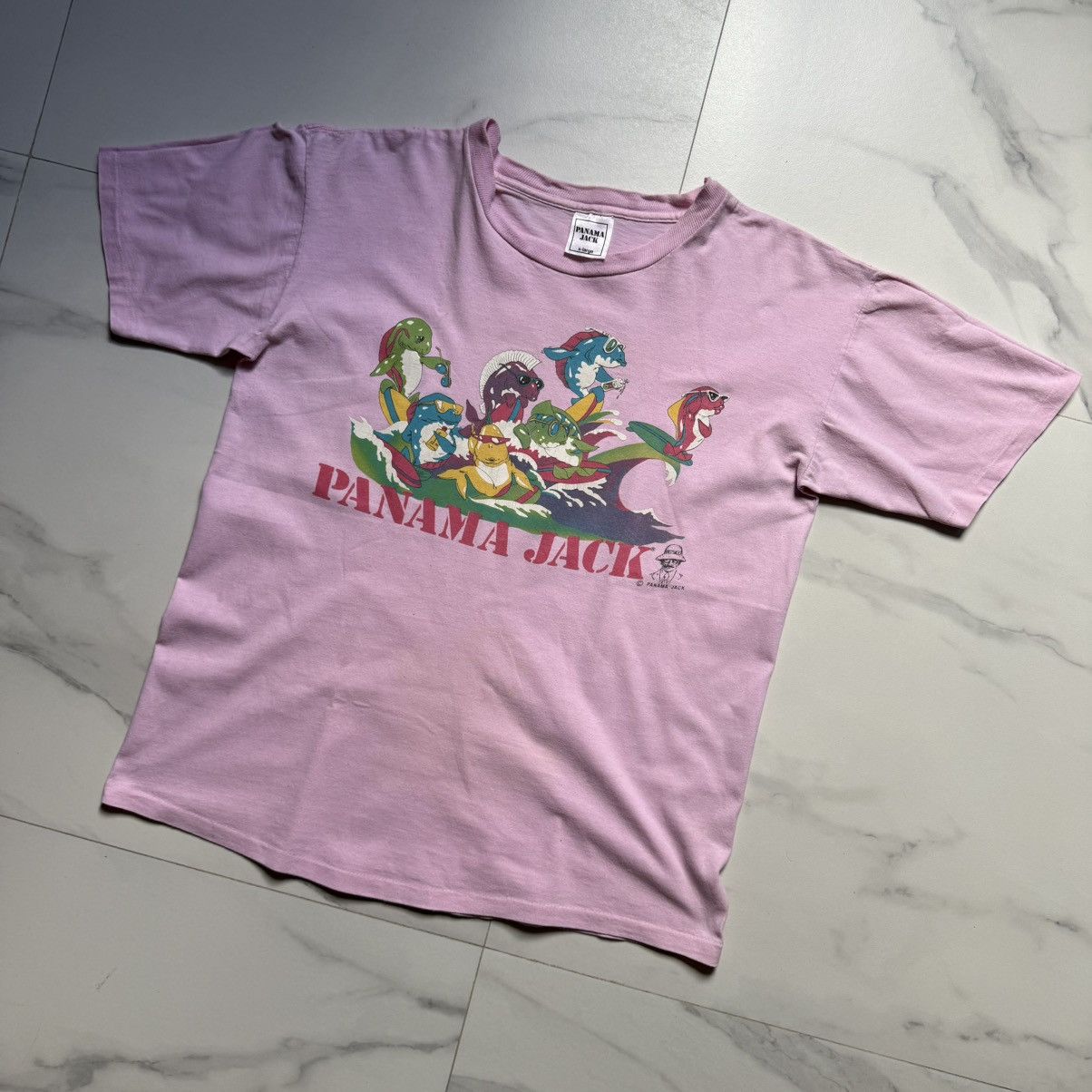 Panama Jack Vintage 90s Panama Jack Graphic Tee Size US XL / EU 56 / 4 - 3 Thumbnail