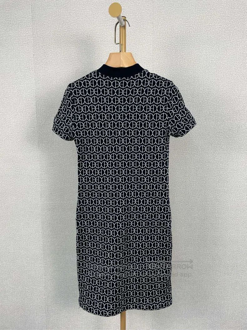 Hermes Hermes Knit All-Over Printed Dress Size XXS / US 00 / IT 34 - 2 Thumbnail