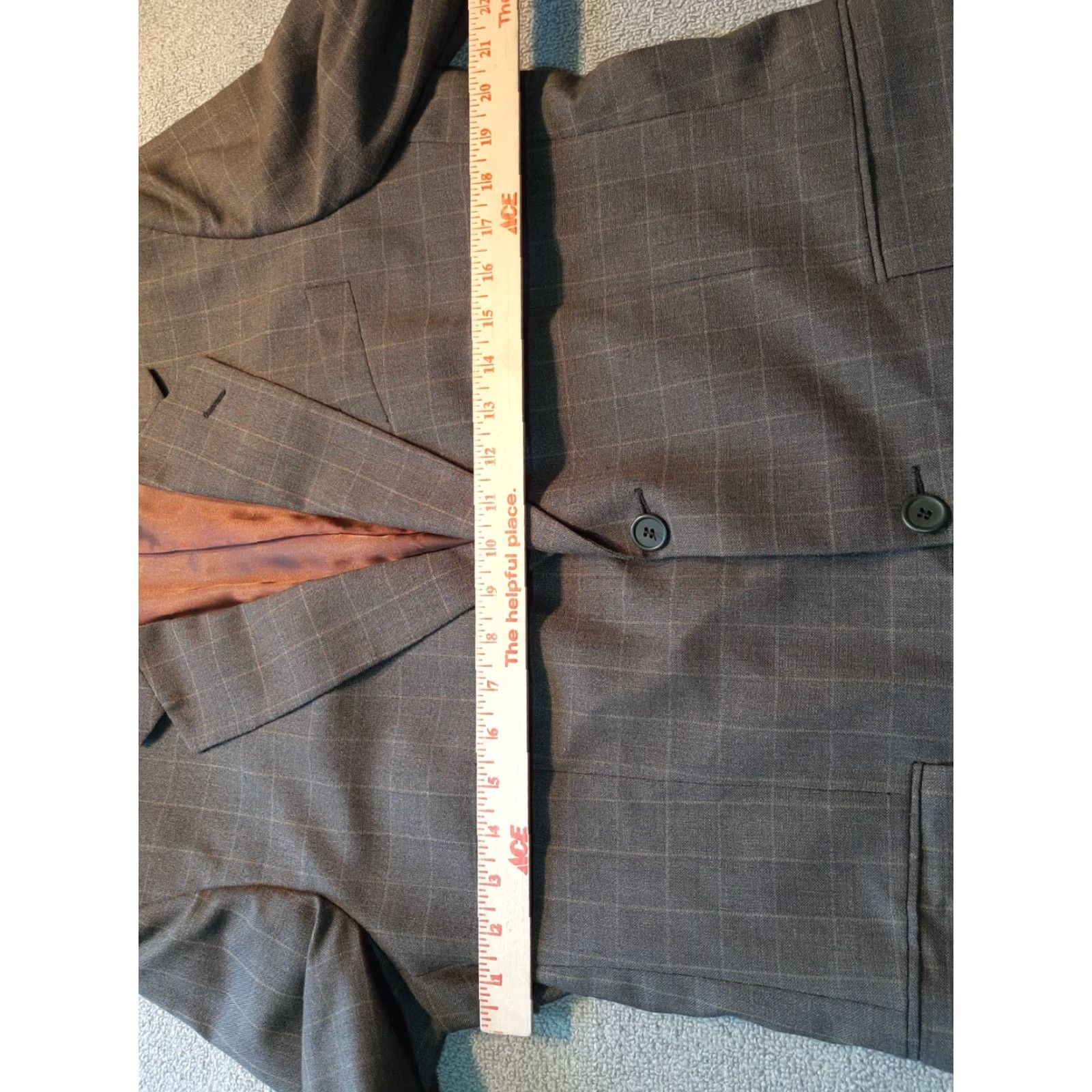 Emanuel Ungaro VINTAGE Emanuel Ungaro Blazer Jacket Size 40 R Wool Gray Gray Business Men's Suit 2 Piece Size 40R - 4 Thumbnail