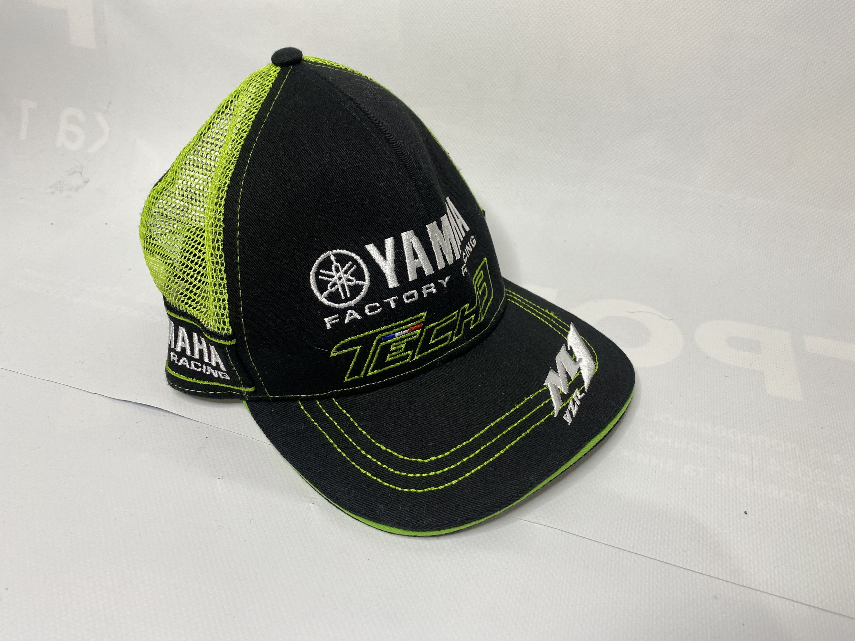 Yamaha YAMAHA FACTORY RACING TECH3 EMBROIDERED MOTO SUPERBIKE CAP Size ONE SIZE - 1 Thumbnail